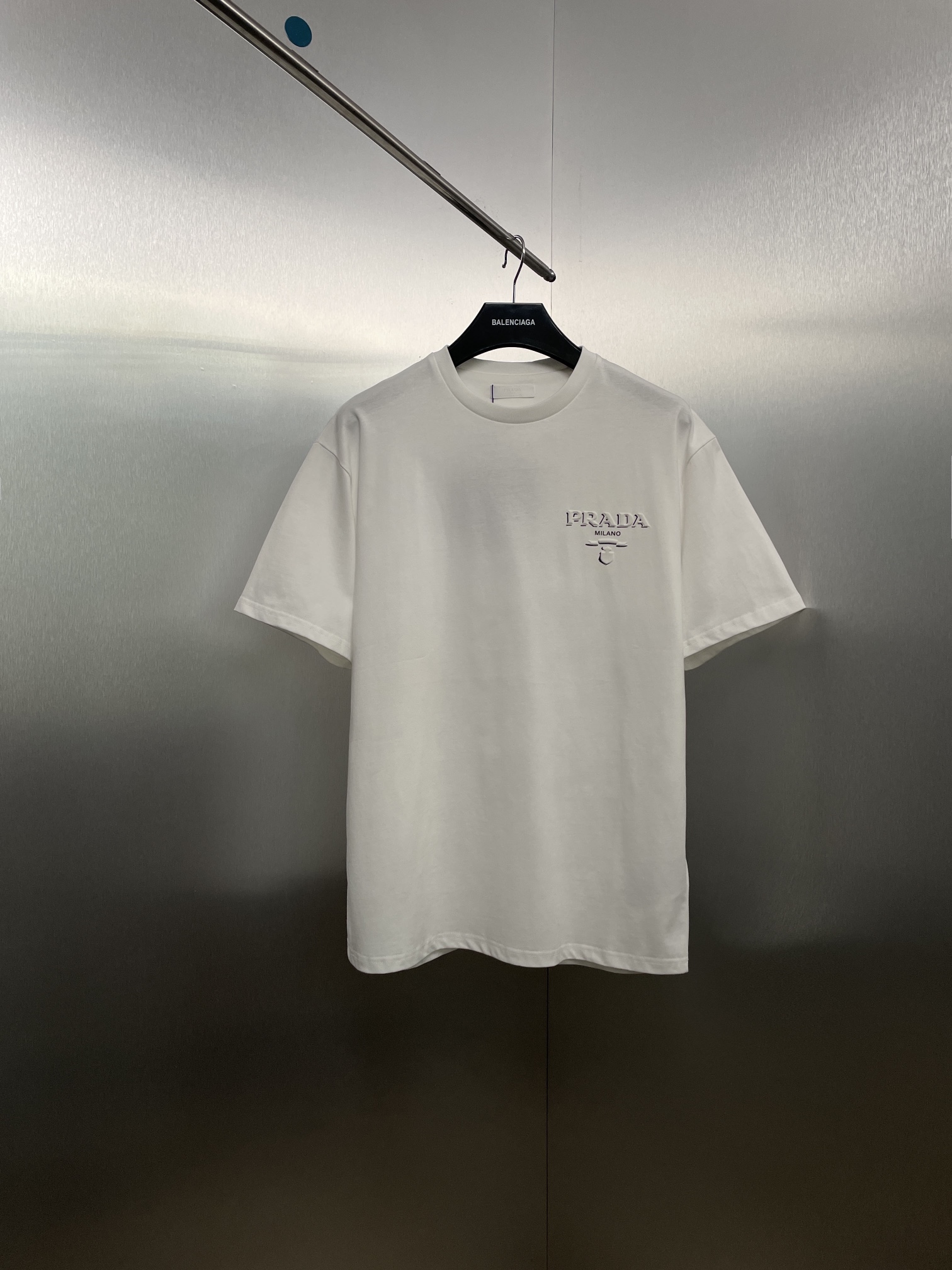 Prada Clothing T-Shirt Cotton Short Sleeve