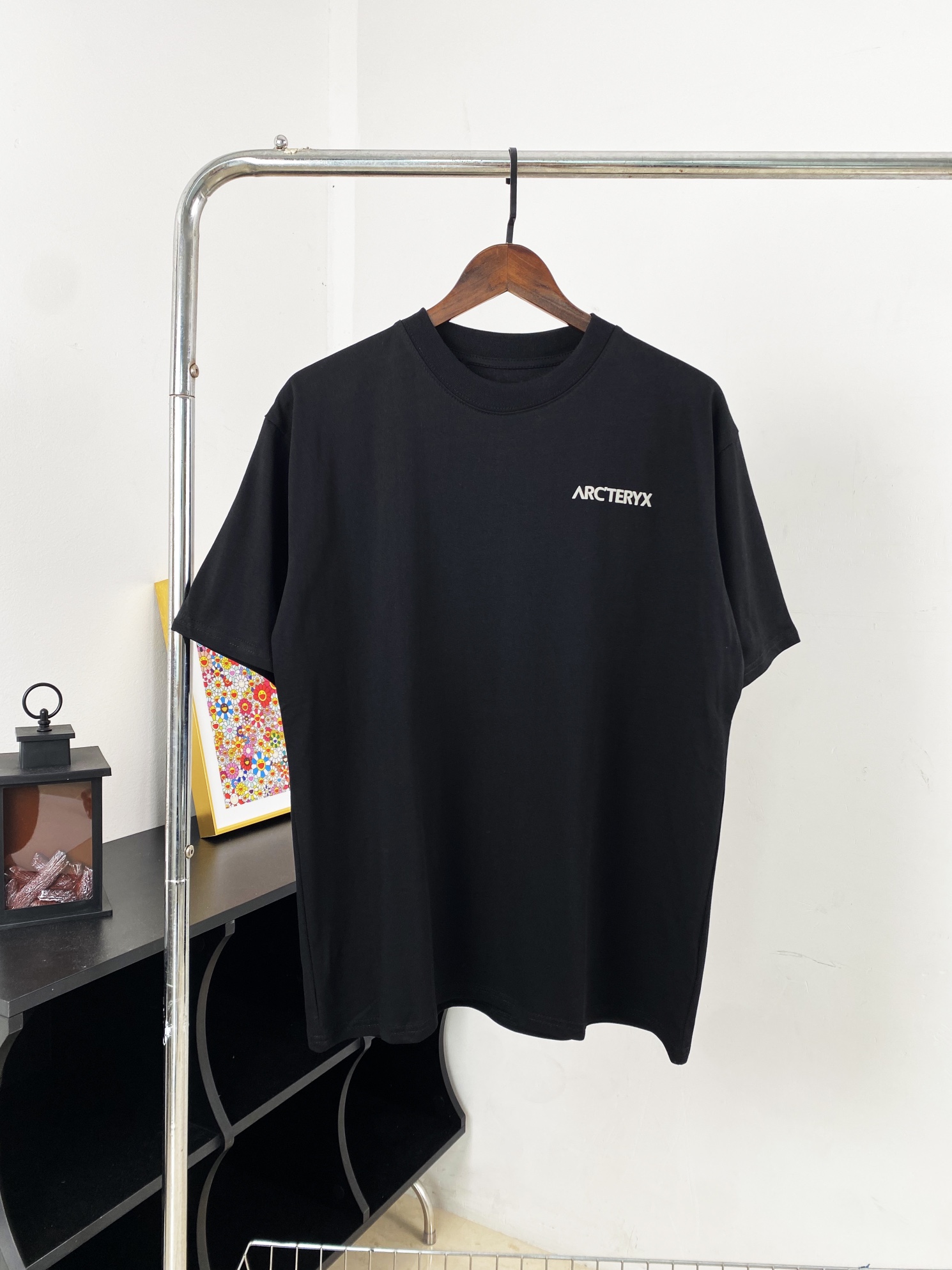 Número de estilo #AR01 [Camiseta de manga corta Ayc Teryx Arc'teryx 2024FW con logotipo de letra de pájaro La tela de m…
