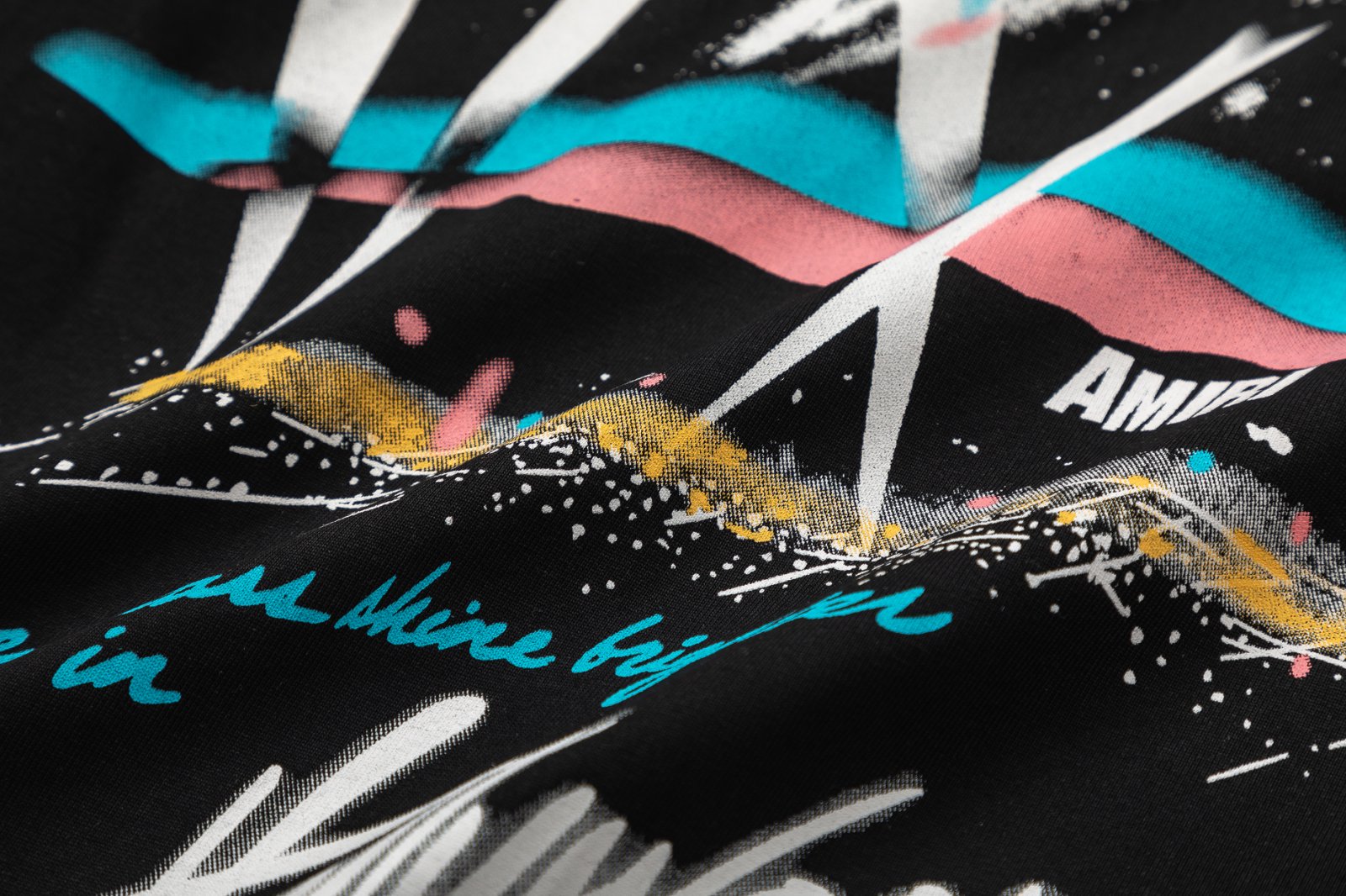 Fashion Review: Amiri Paints Logo on Heavy Black Fabric with 300g Weight - 图片 5