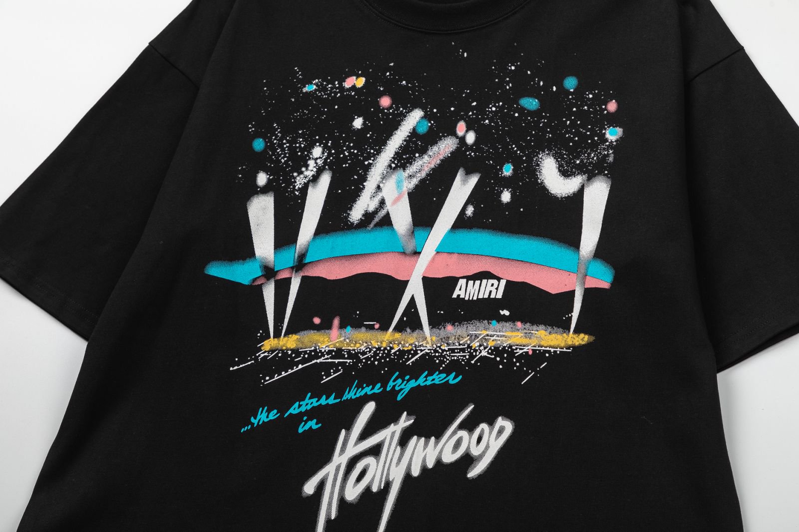 Fashion Review: Amiri Paints Logo on Heavy Black Fabric with 300g Weight - 图片 4