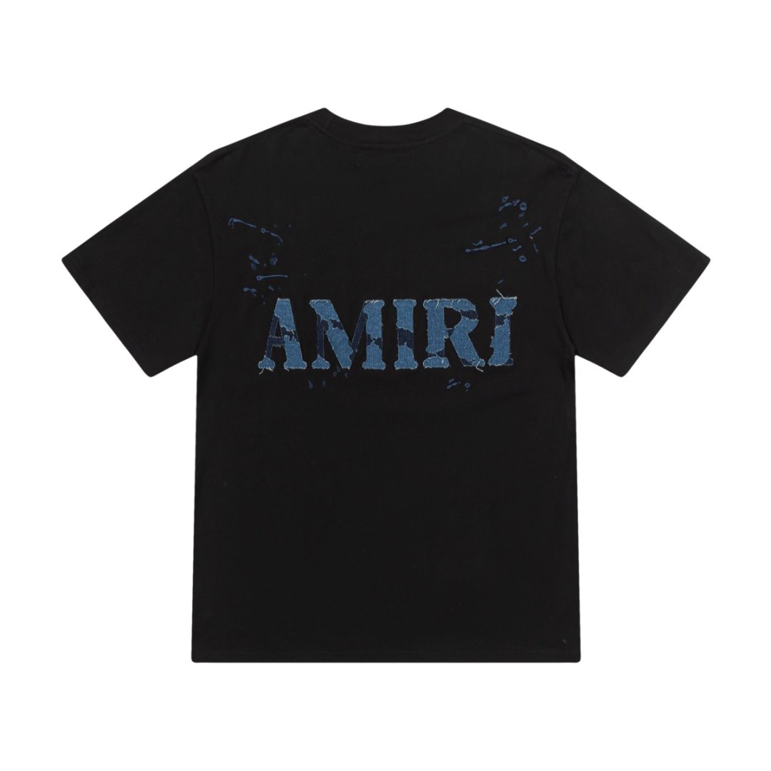Miri Washes Water in Embroidered Hole with 300g Fabric, Black/White, Sizes SM-XL - 图片 5