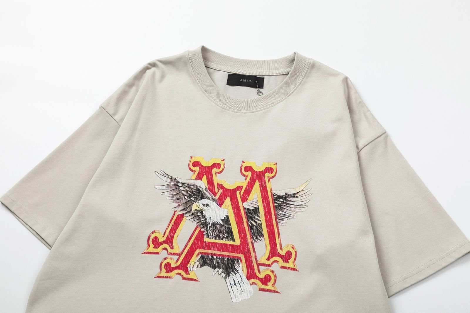 Amiri Digital Tortoise Cracko Hoodie in Black Morning Silver, 300g Heavy Fabric - 图片 6