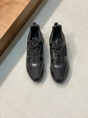 Louis Vuitton Shoes Sneakers Cowhide Silk Sweatpants