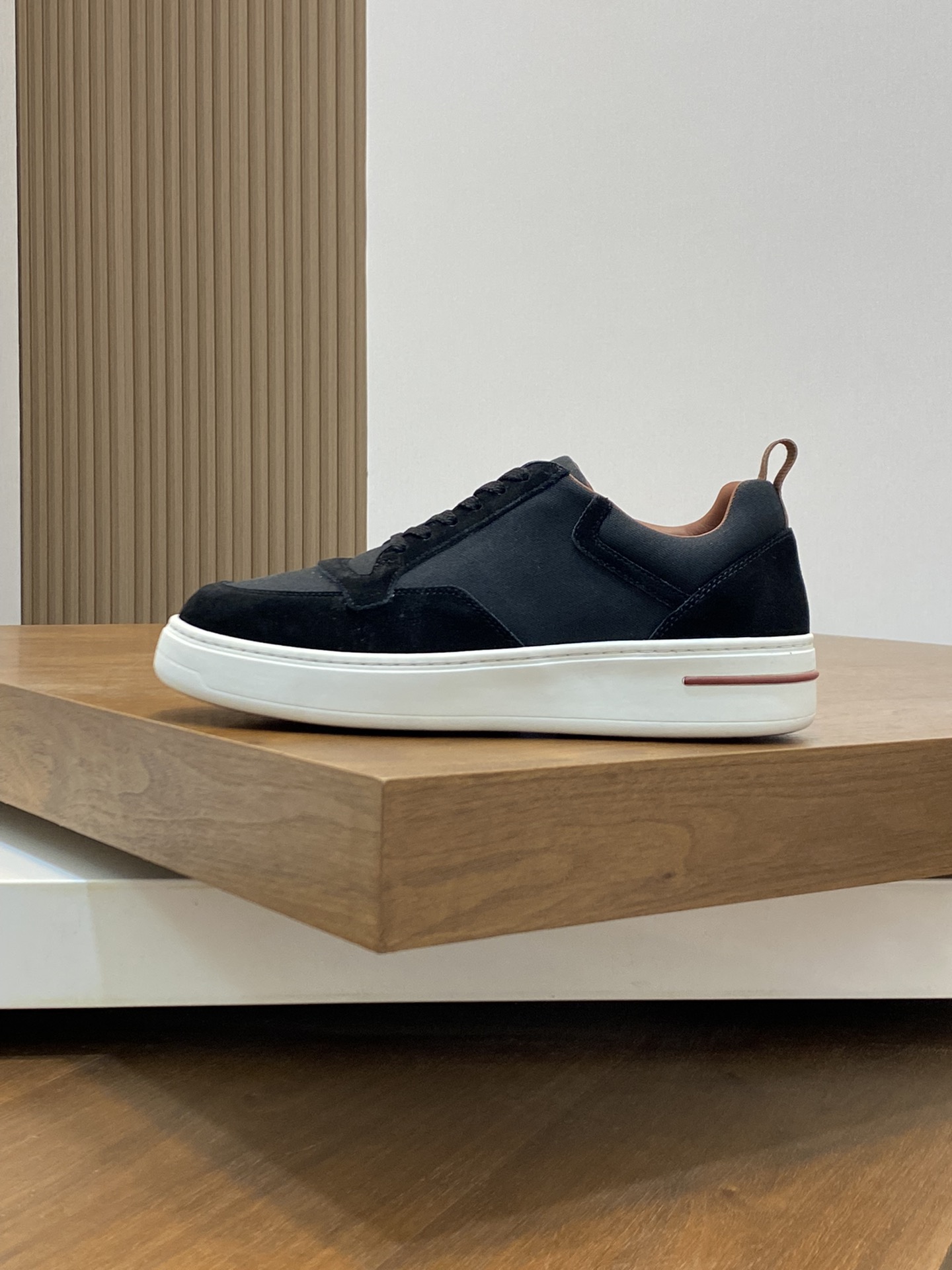LoroPiana/Noyo Pia Nuevo WeekendWalk Zapatillas de suela gruesa para hombre, impermeables y a prueba