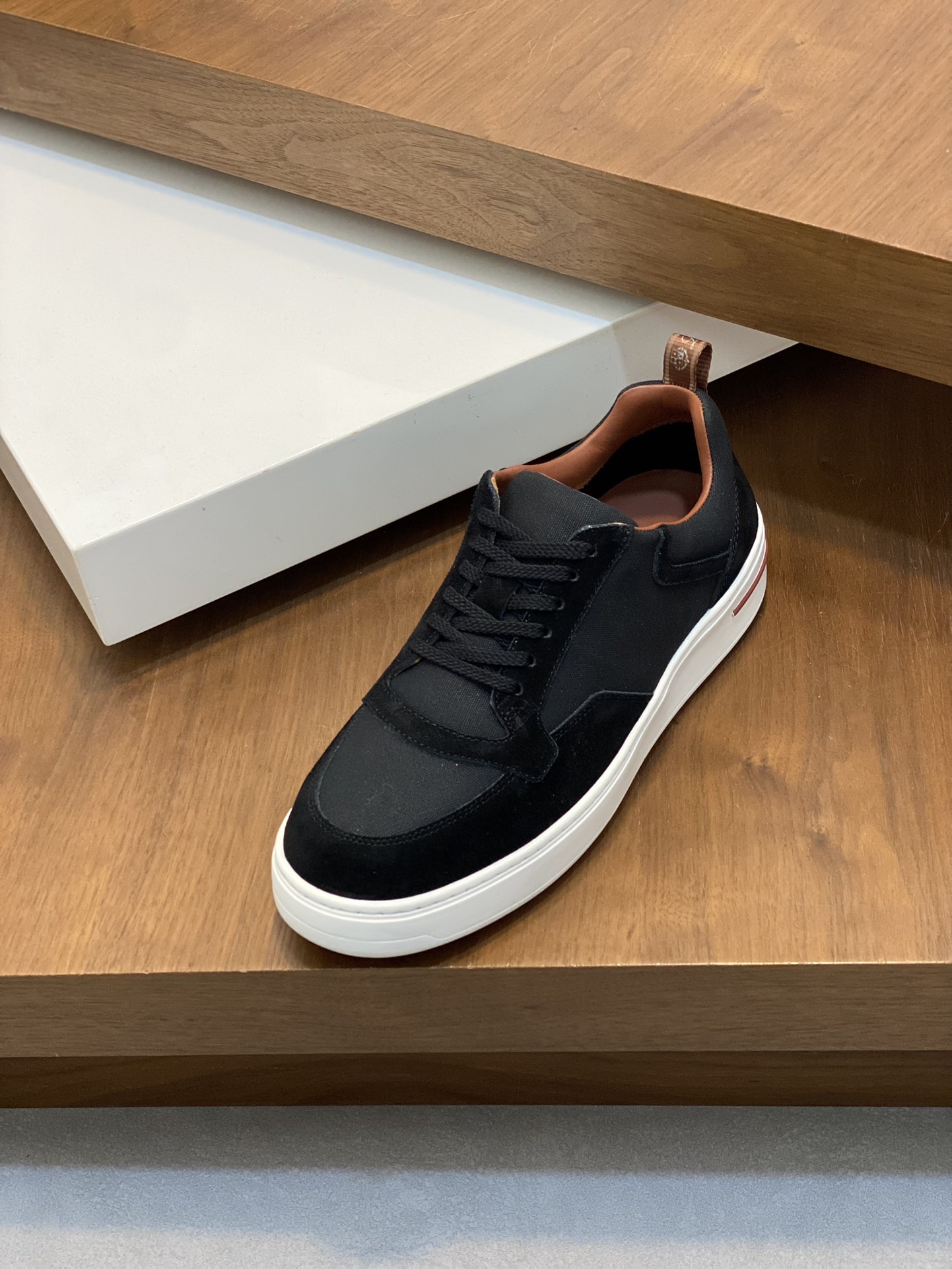 LoroPiana/Noyo Pia Nuevo WeekendWalk Zapatillas de suela gruesa para hombre, impermeables y a prueba