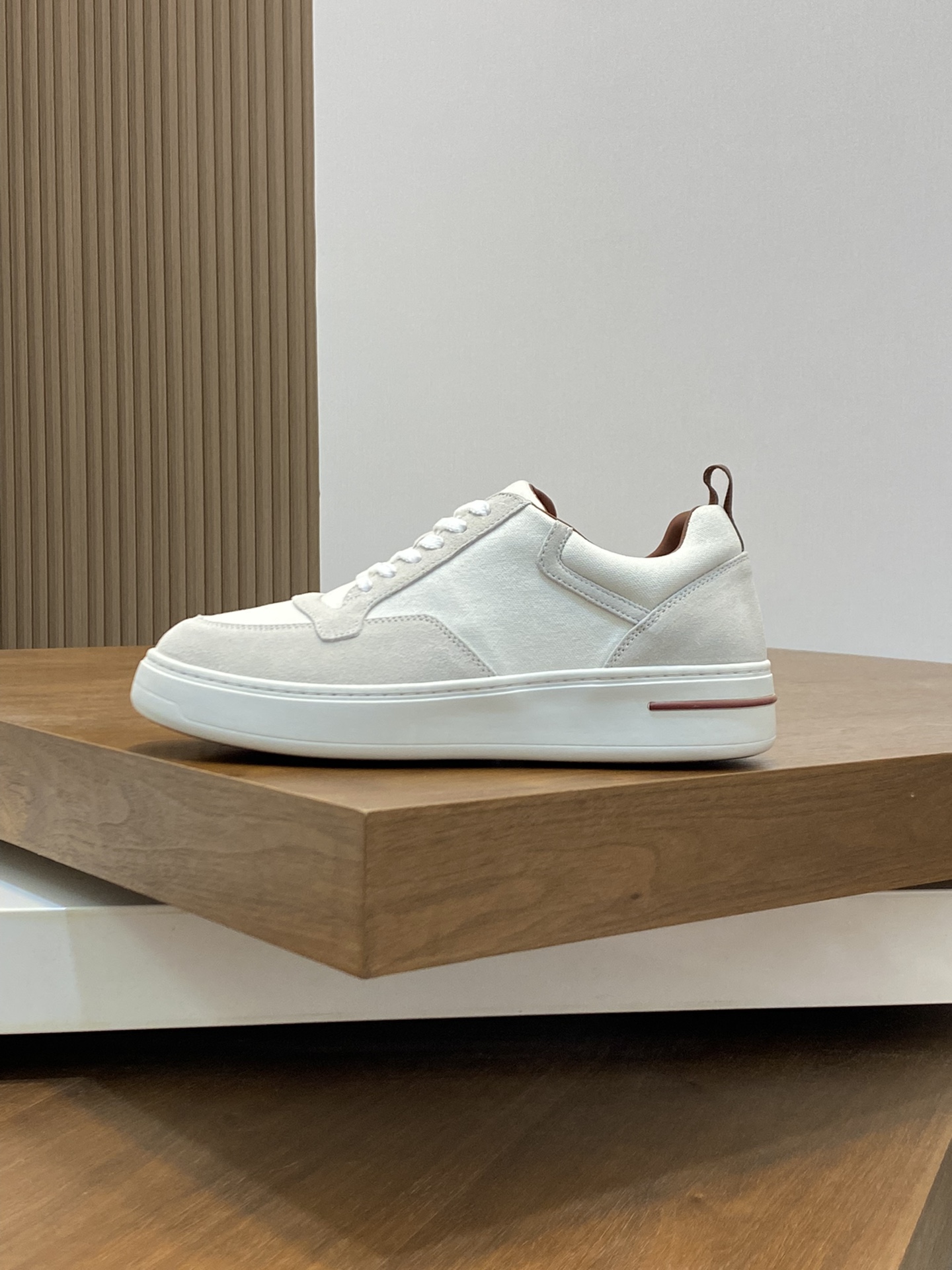 LoroPiana/Noyo Pia Nuevo WeekendWalk Zapatillas de suela gruesa para hombre, impermeables y a prueba