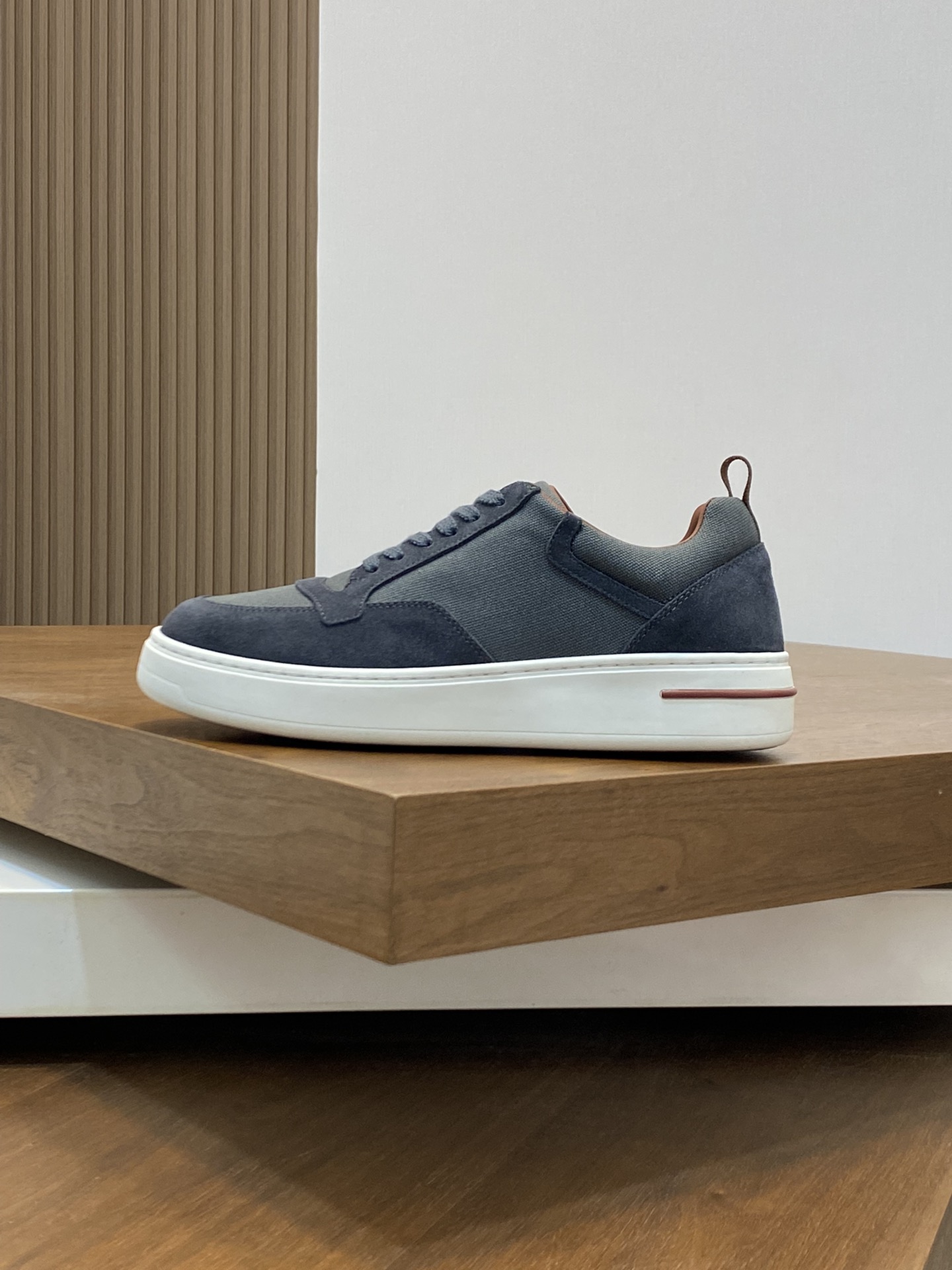 LoroPiana/Noyo Pia Nuevo WeekendWalk Zapatillas de suela gruesa para hombre, impermeables y a prueba