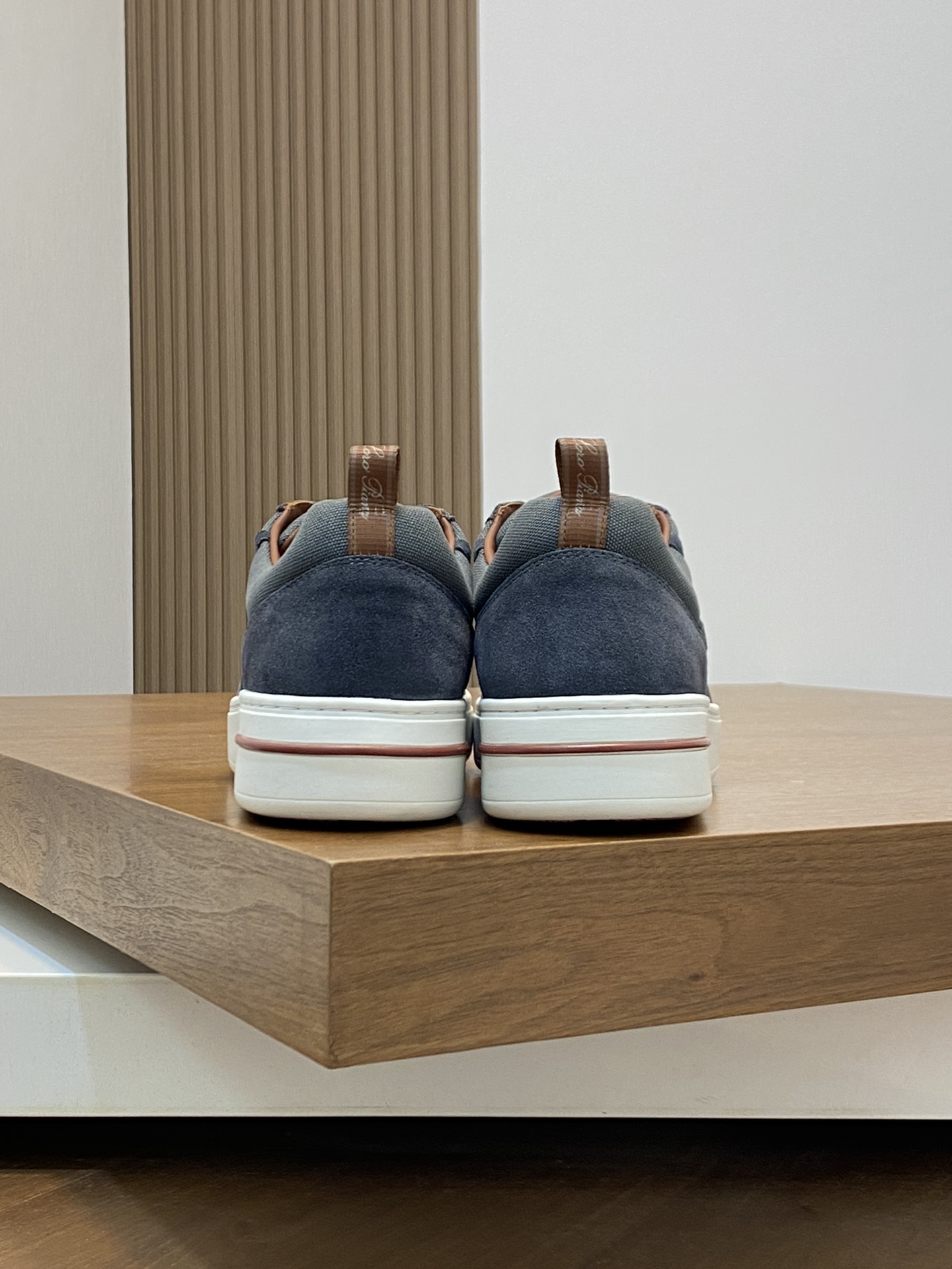 LoroPiana/Noyo Pia Nuevo WeekendWalk Zapatillas de suela gruesa para hombre, impermeables y a prueba