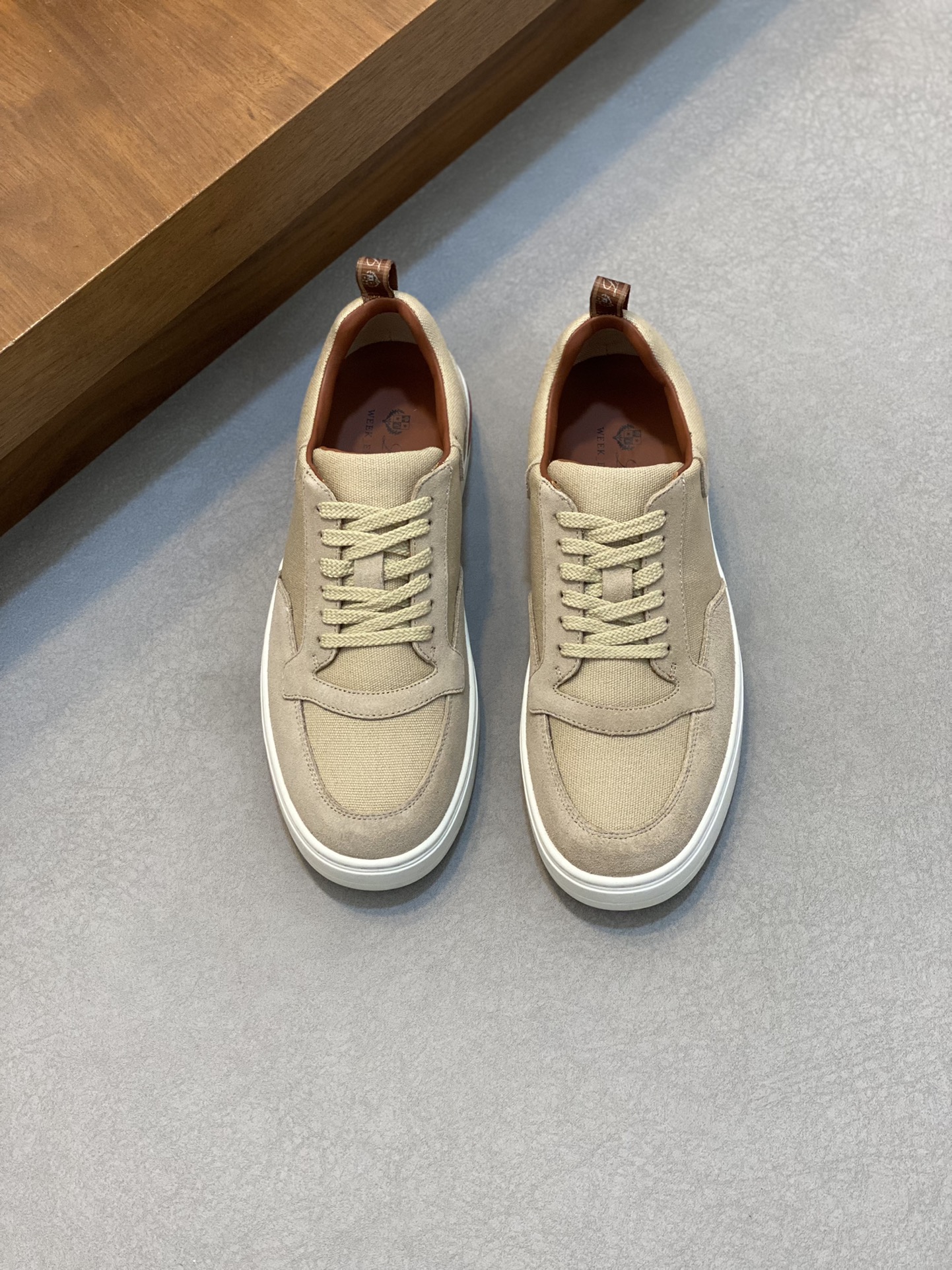 LoroPiana/Noyo Pia Nuevo WeekendWalk Zapatillas de suela gruesa para hombre, impermeables y a prueba