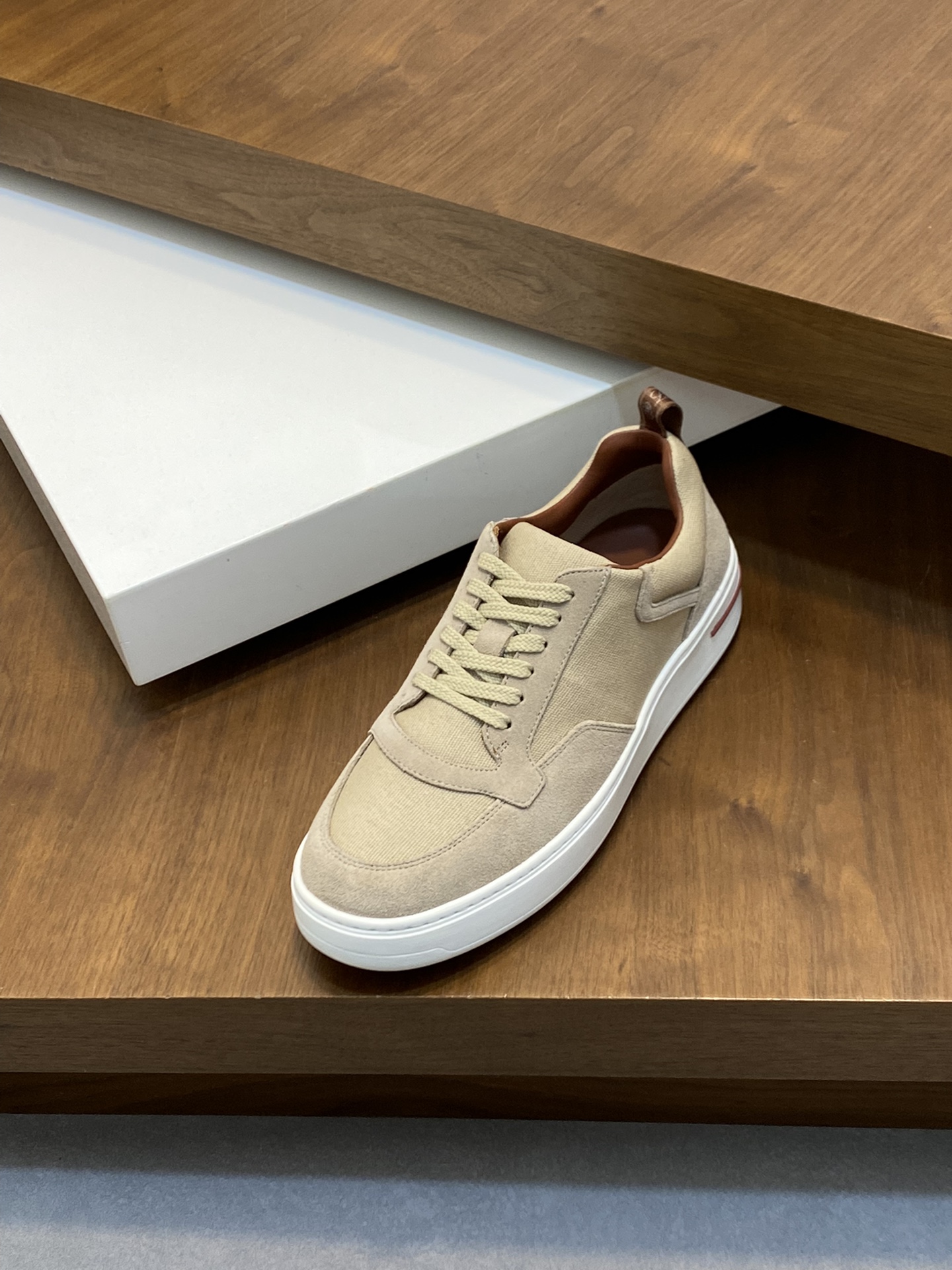 LoroPiana/Noyo Pia Nuevo WeekendWalk Zapatillas de suela gruesa para hombre, impermeables y a prueba