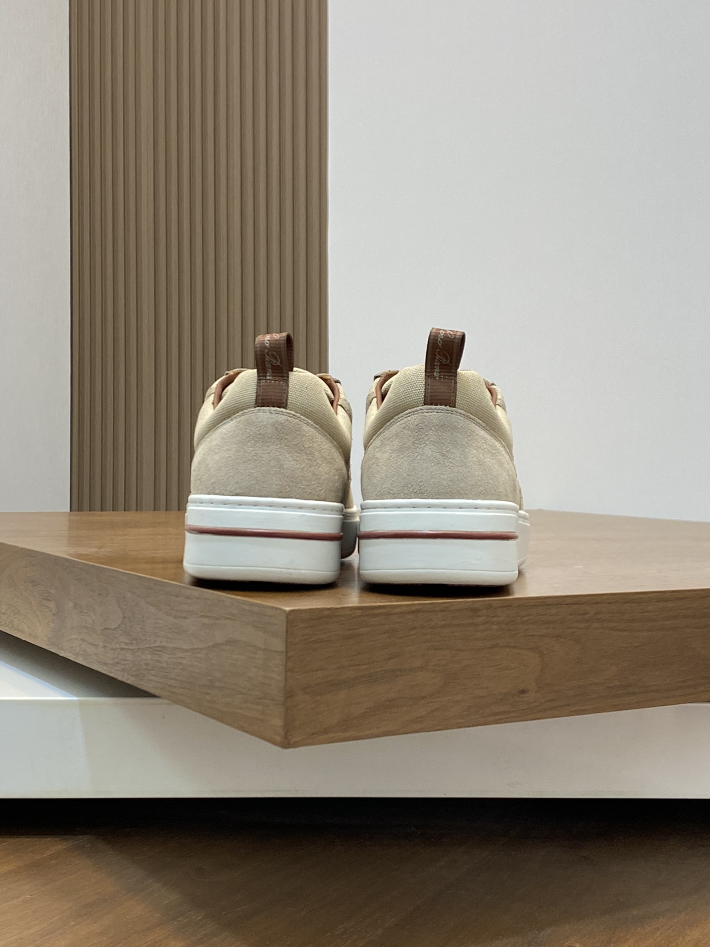LoroPiana/Noyo Pia Nuevo WeekendWalk Zapatillas de suela gruesa para hombre, impermeables y a prueba