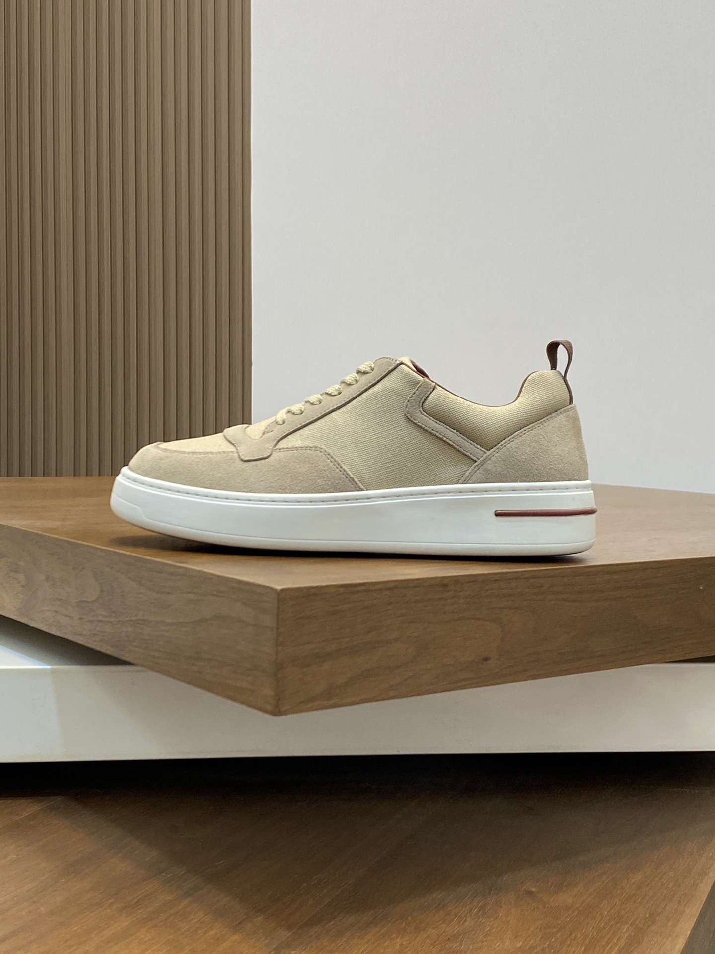 LoroPiana/Noyo Pia Nuevo WeekendWalk Zapatillas de suela gruesa para hombre, impermeables y a prueba