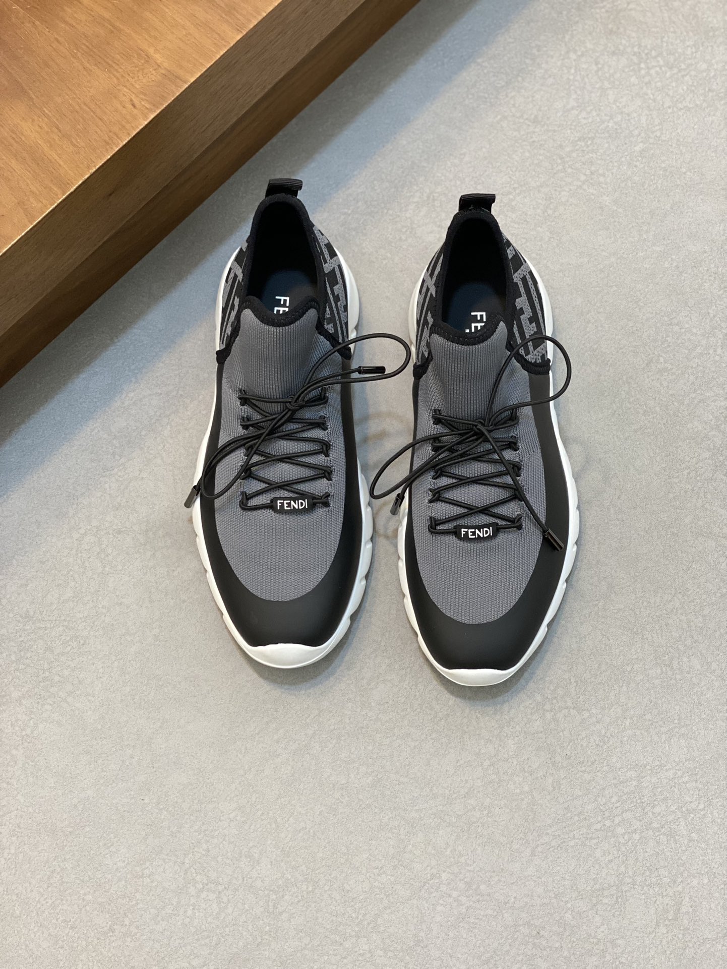 Fendi Style Leather Men's Shoes Lookbook Reference image 1