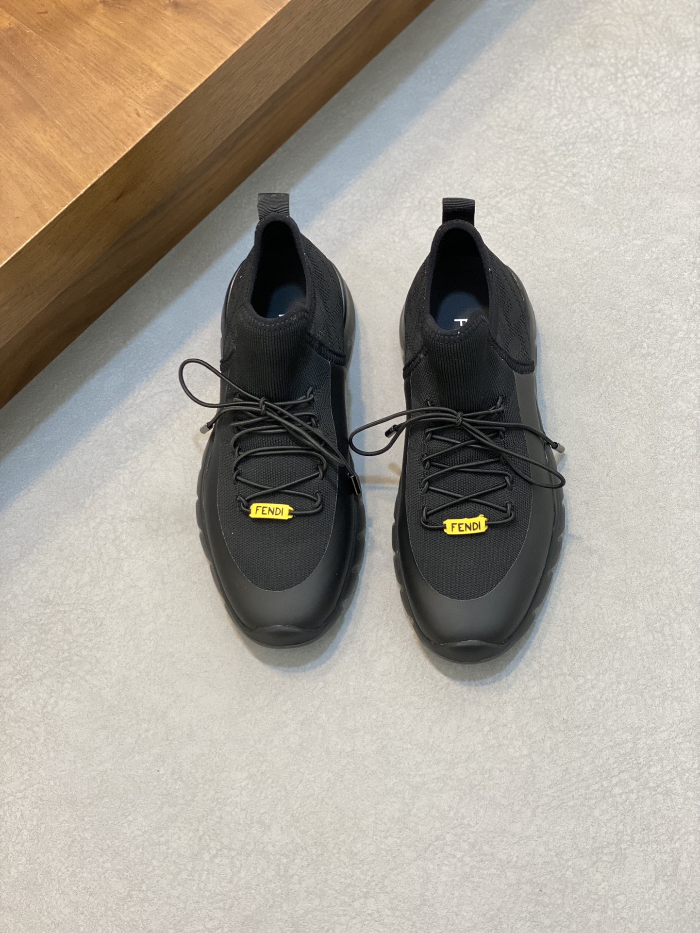 Fendi Style Leather Men's Shoes Lookbook Reference image 1
