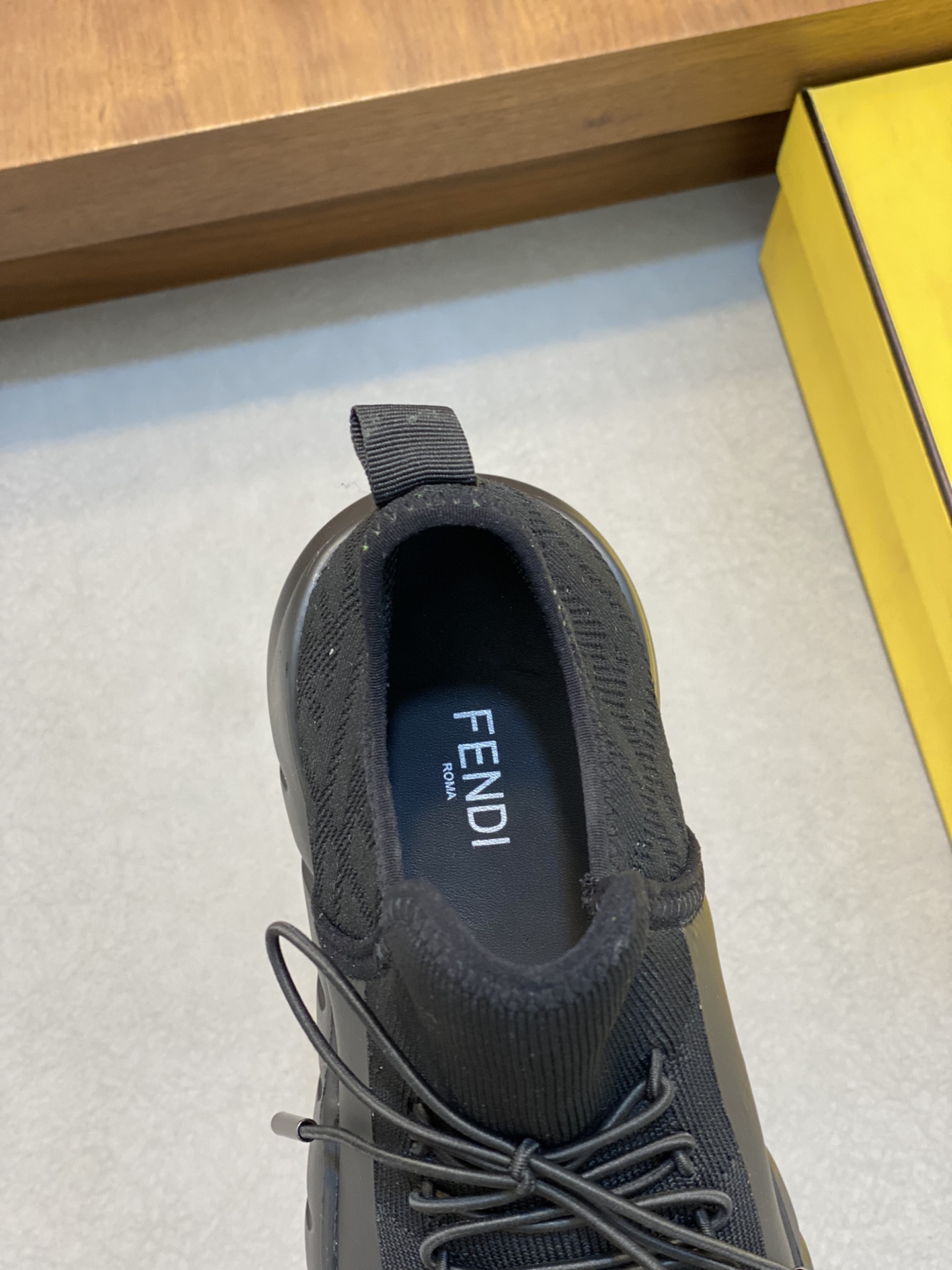Fendi Style Leather Men's Shoes style reference detail image 7 from source 781793