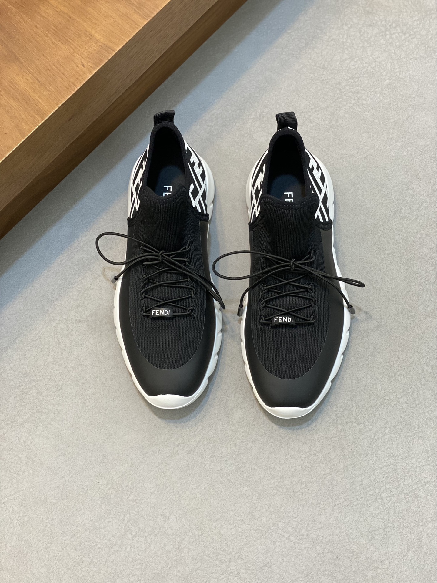 Fendi Style Leather Men's Shoes Lookbook Reference image 1
