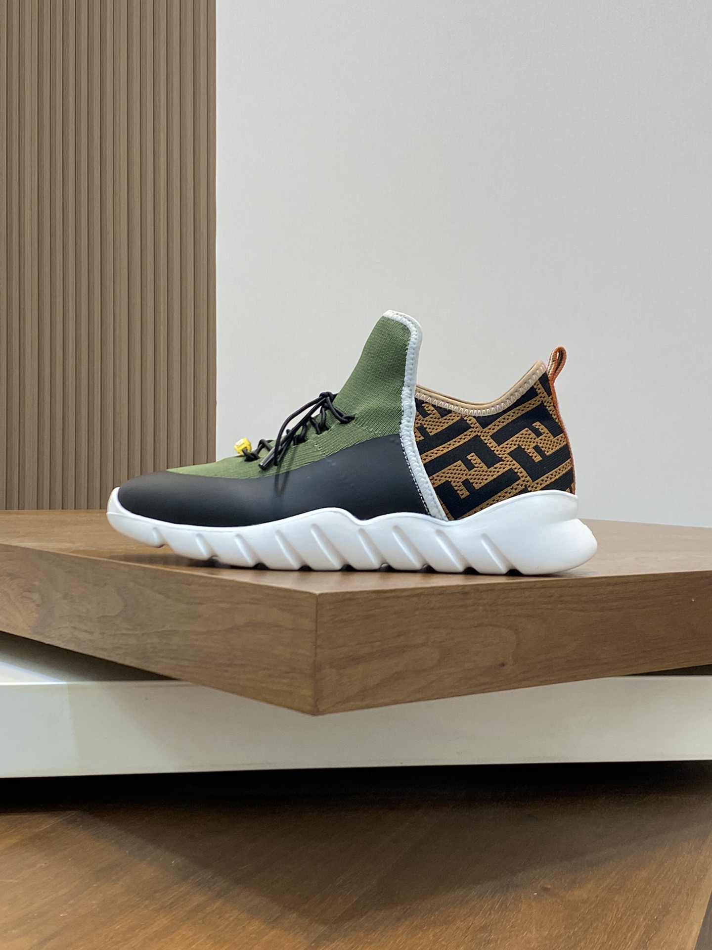 Fendi Style Leather Men's Shoes Lookbook Reference image 2