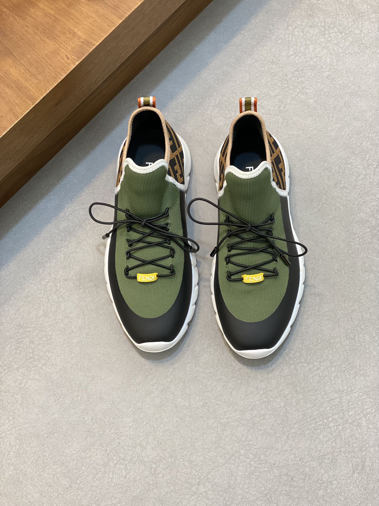Fendi Style Leather Men's Shoes Lookbook Reference image 1