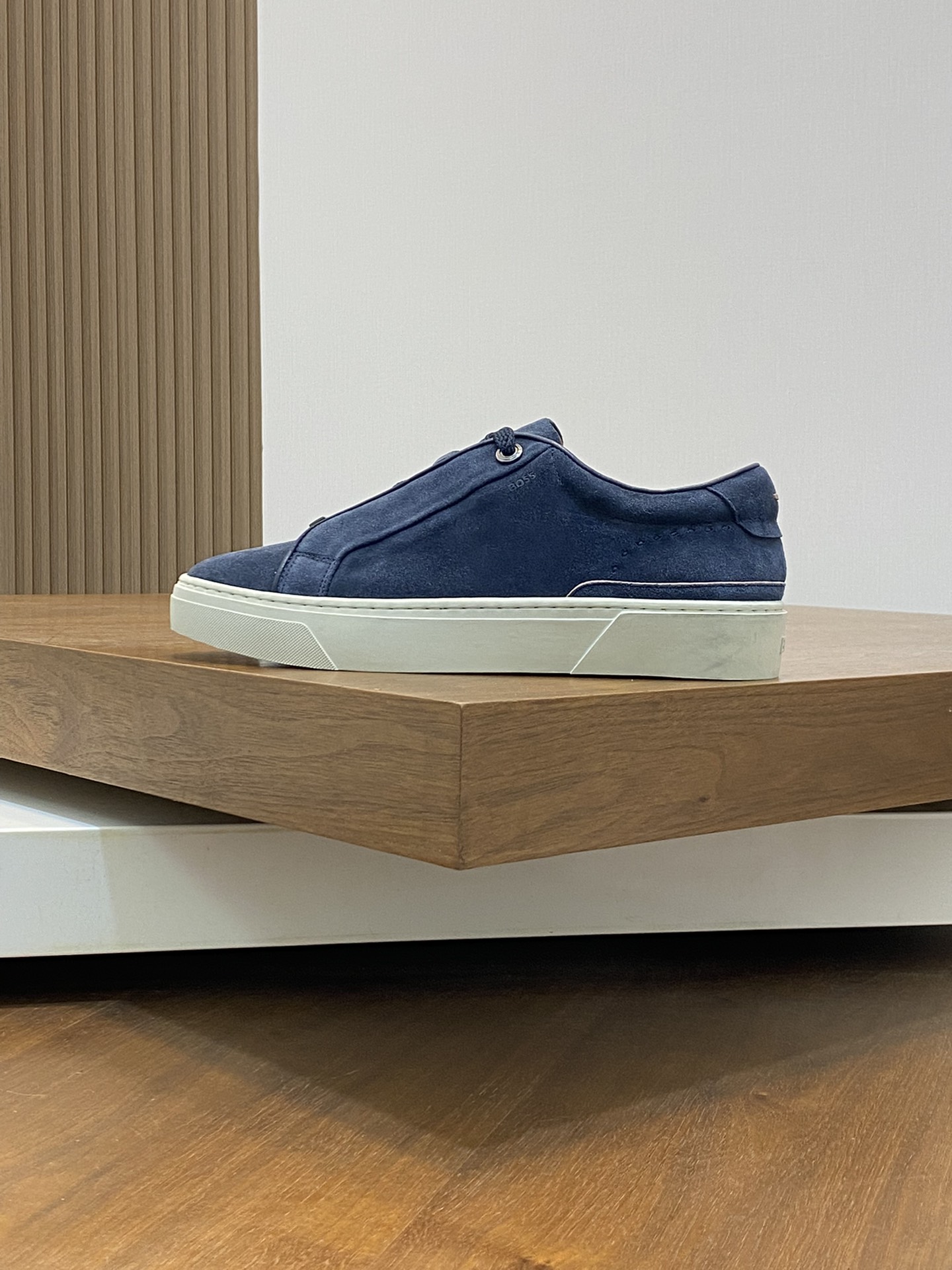 Boss zapatillas de deporte casuales de los hombres, la versión original del molde abierto, capa de l