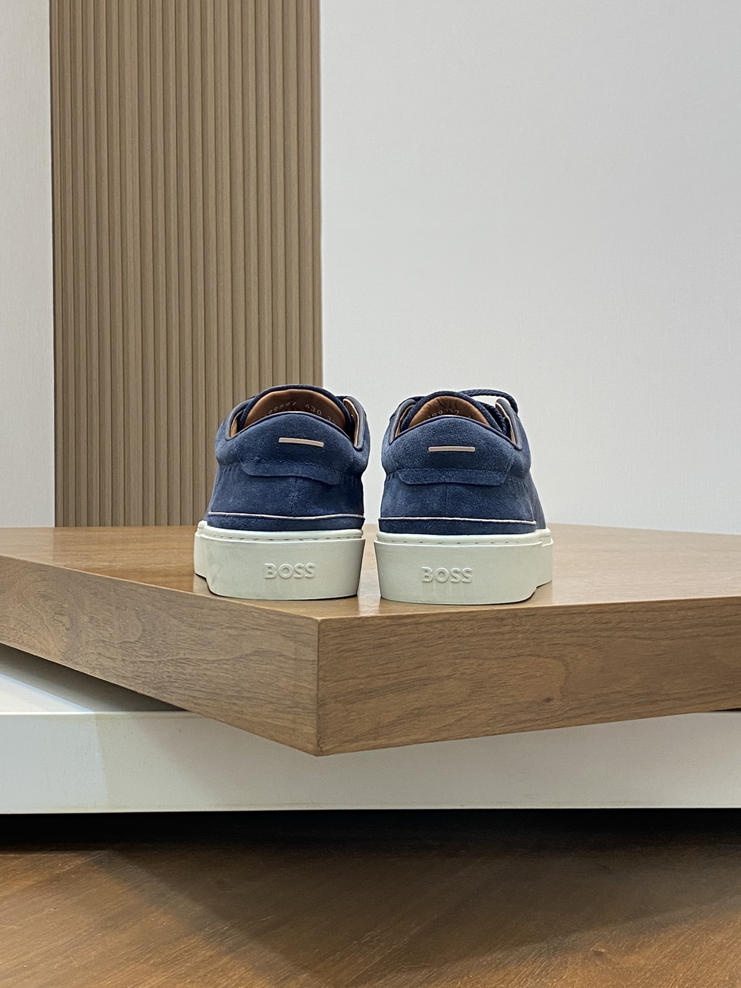 Boss zapatillas de deporte casuales de los hombres, la versión original del molde abierto, capa de l