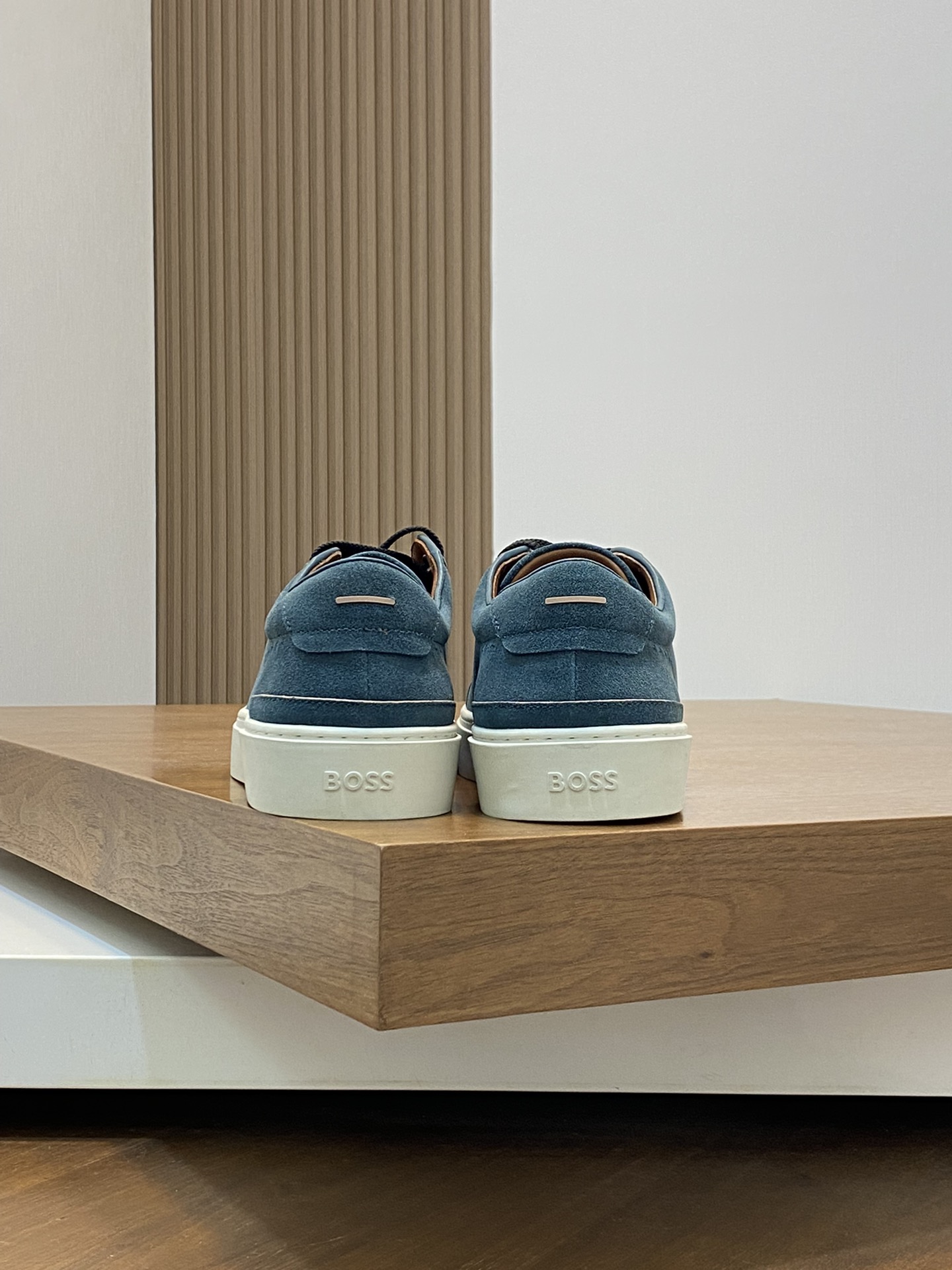Boss zapatillas de deporte casuales de los hombres, la versión original del molde abierto, capa de l