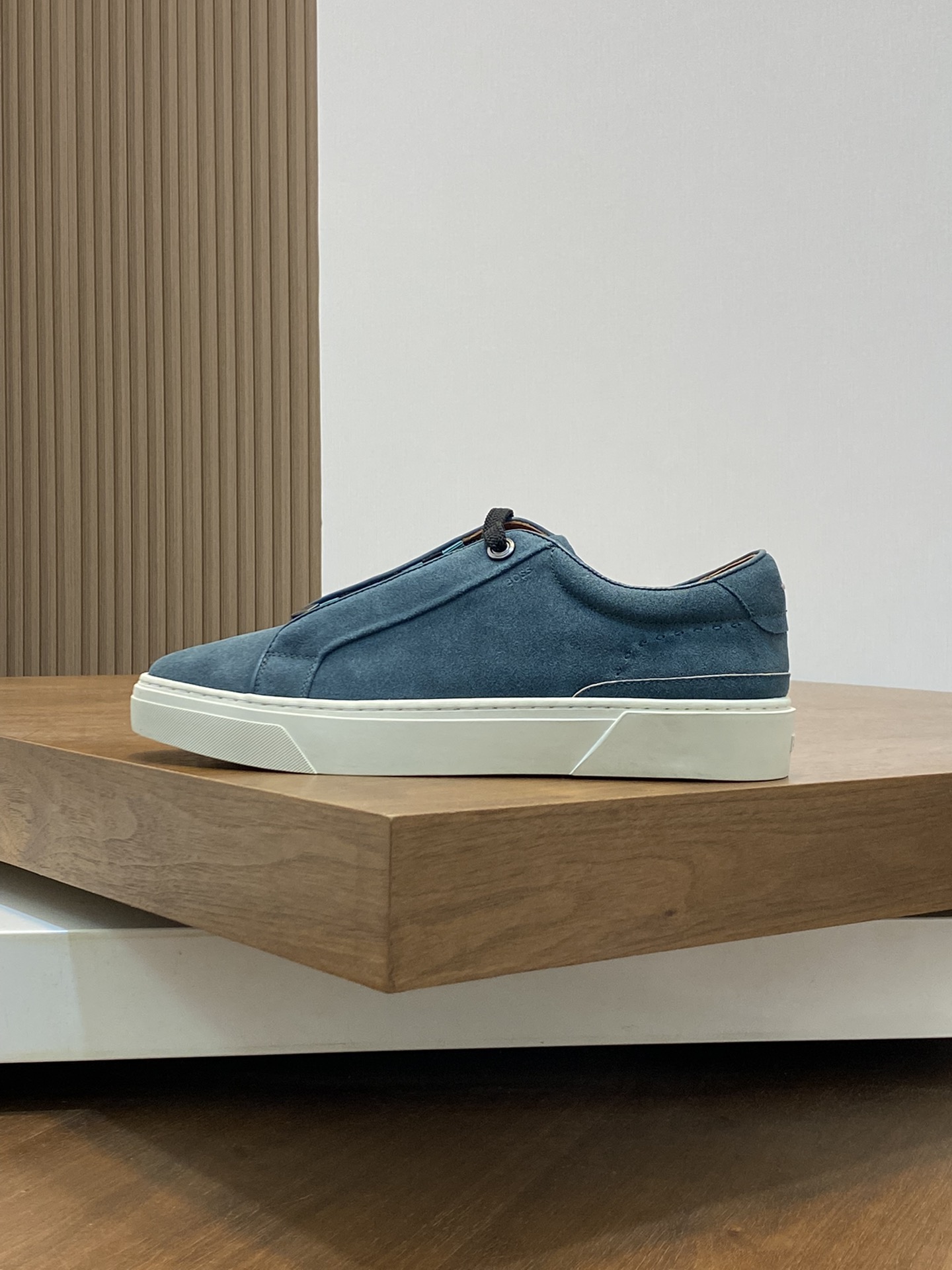Boss zapatillas de deporte casuales de los hombres, la versión original del molde abierto, capa de l