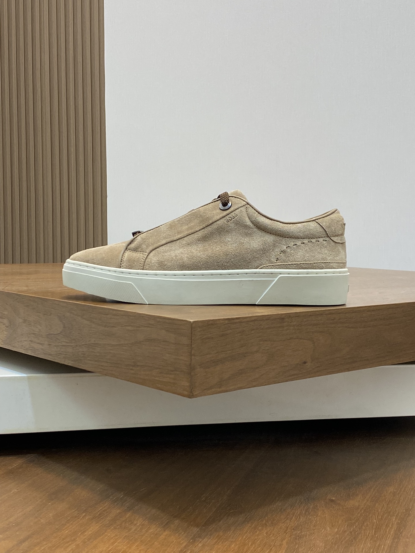 Boss zapatillas de deporte casuales de los hombres, la versión original del molde abierto, capa de l