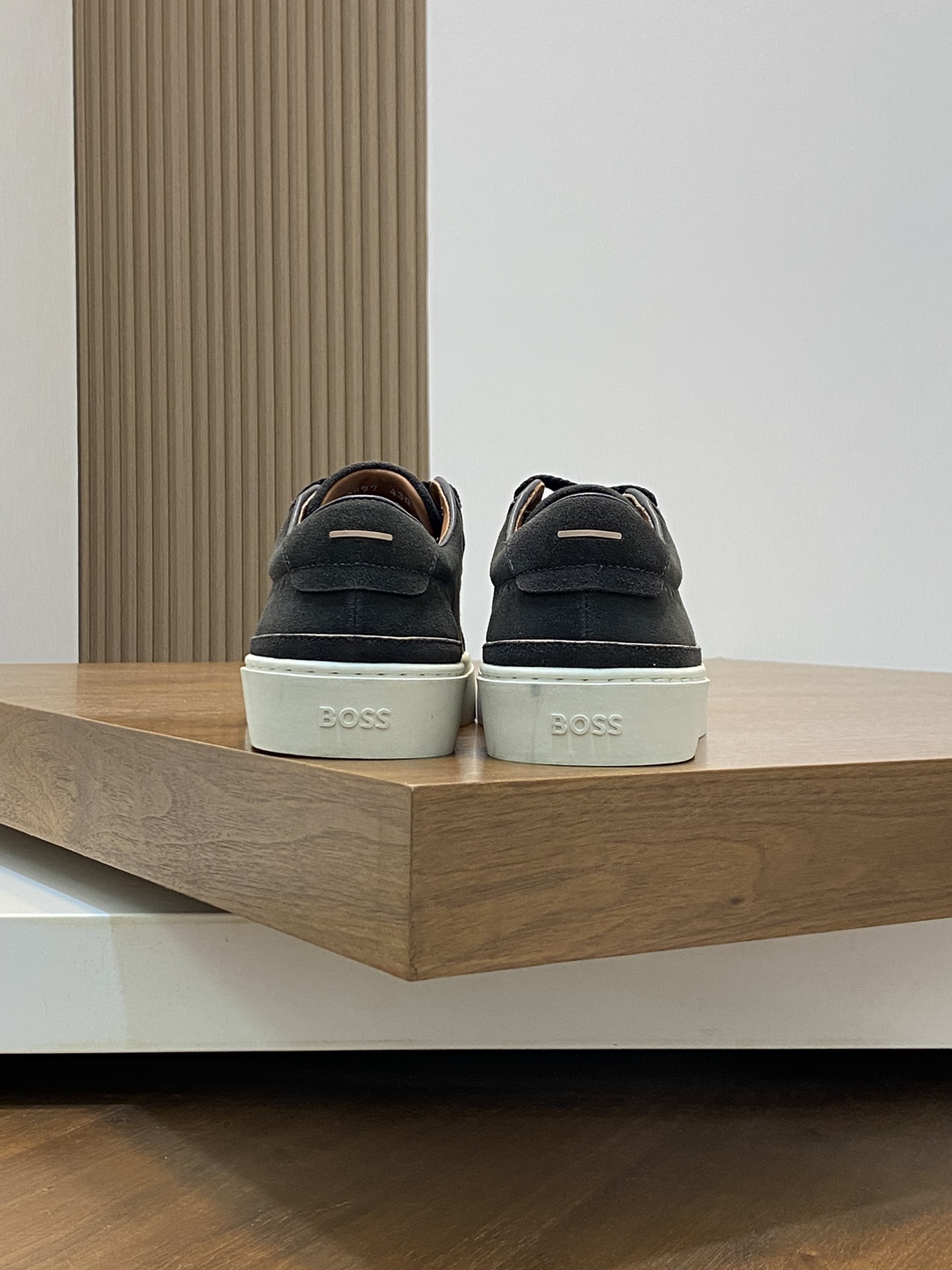 Boss zapatillas de deporte casuales de los hombres, la versión original del molde abierto, capa de l