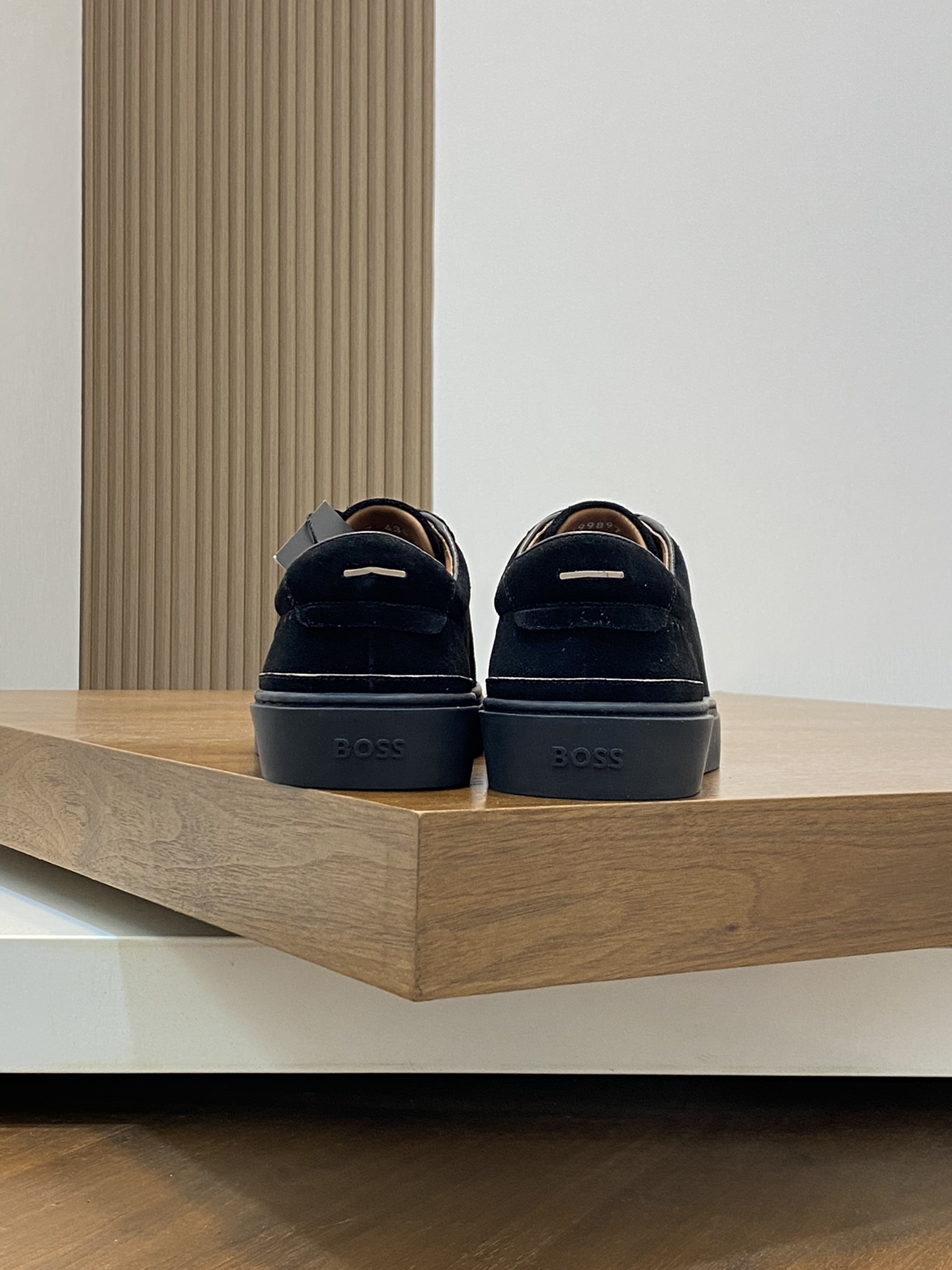 Boss zapatillas de deporte casuales de los hombres, la versión original del molde abierto, capa de l