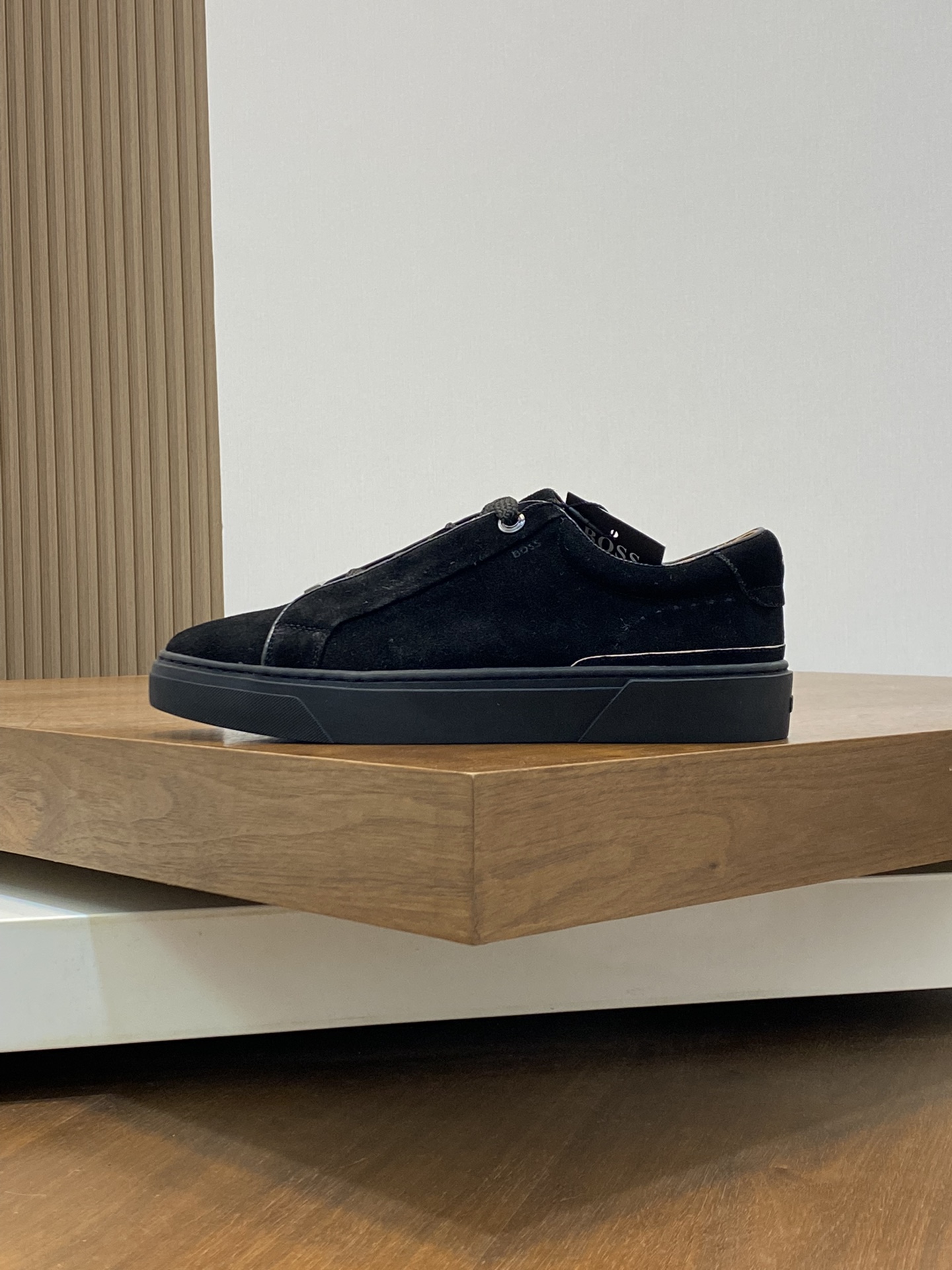 Boss zapatillas de deporte casuales de los hombres, la versión original del molde abierto, capa de l