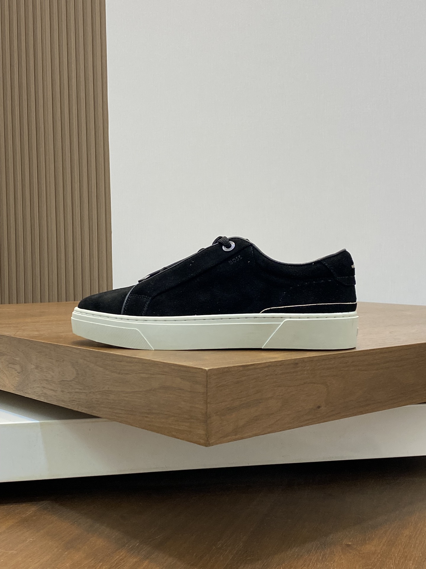 Boss zapatillas de deporte casuales de los hombres, la versión original del molde abierto, capa de l