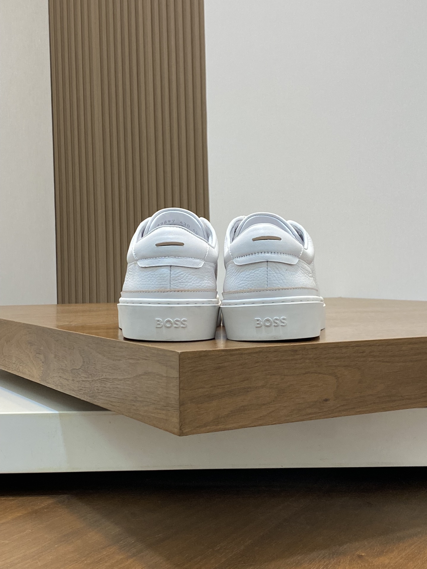 Boss zapatillas de deporte casuales de los hombres, la versión original del molde abierto, capa de l