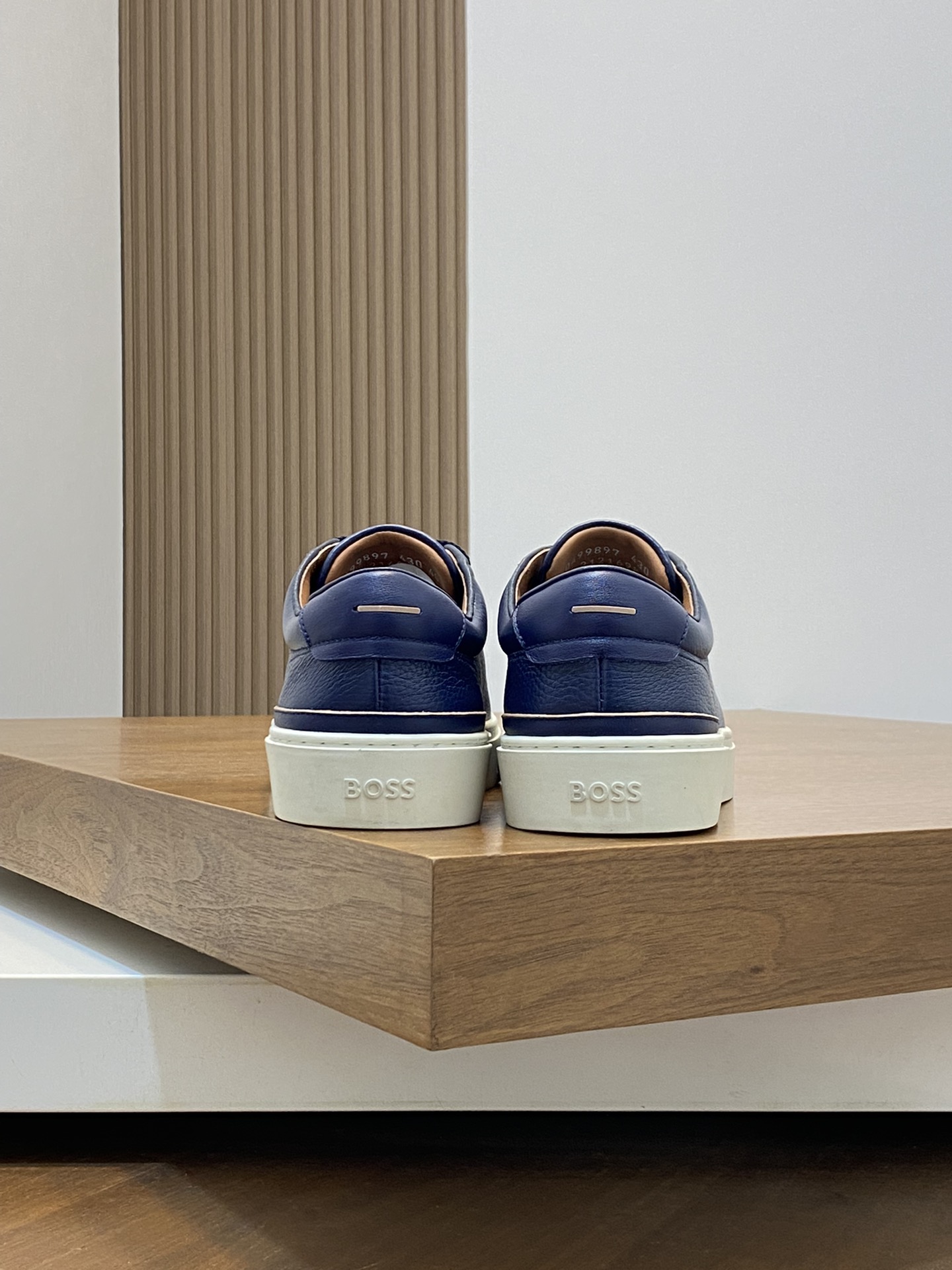 Boss zapatillas de deporte casuales de los hombres, la versión original del molde abierto, capa de l