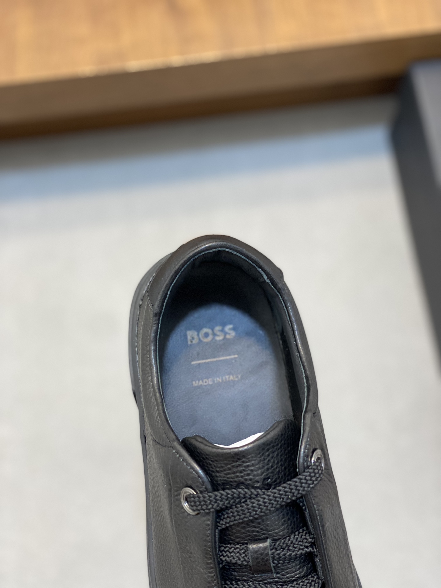 Boss zapatillas de deporte casuales de los hombres, la versión original del molde abierto, capa de l