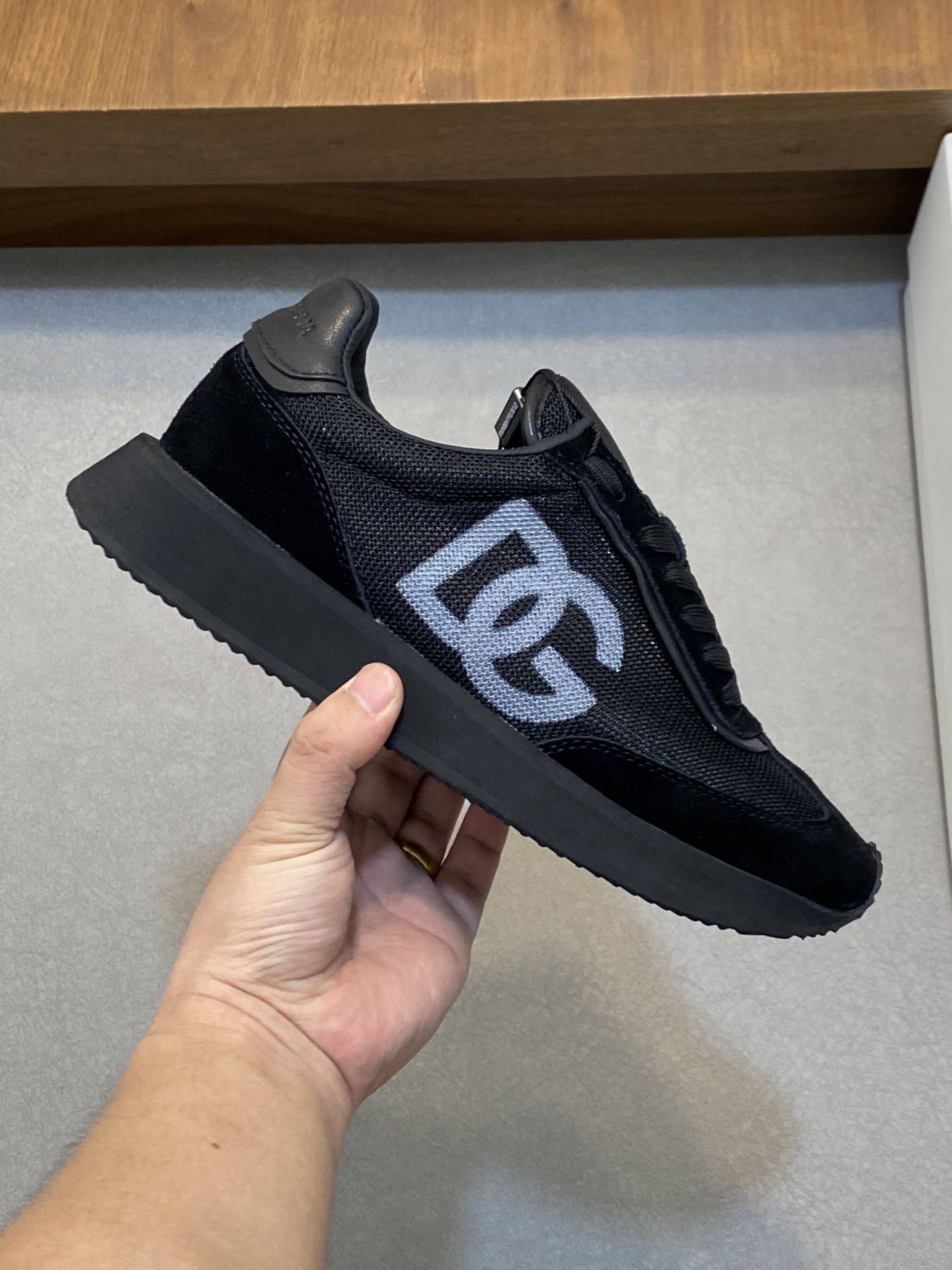 --Nuevo--Dolce&Gabbana--DG de gama alta de los hombres zapatos deportivo-casual. Mostrador superior 