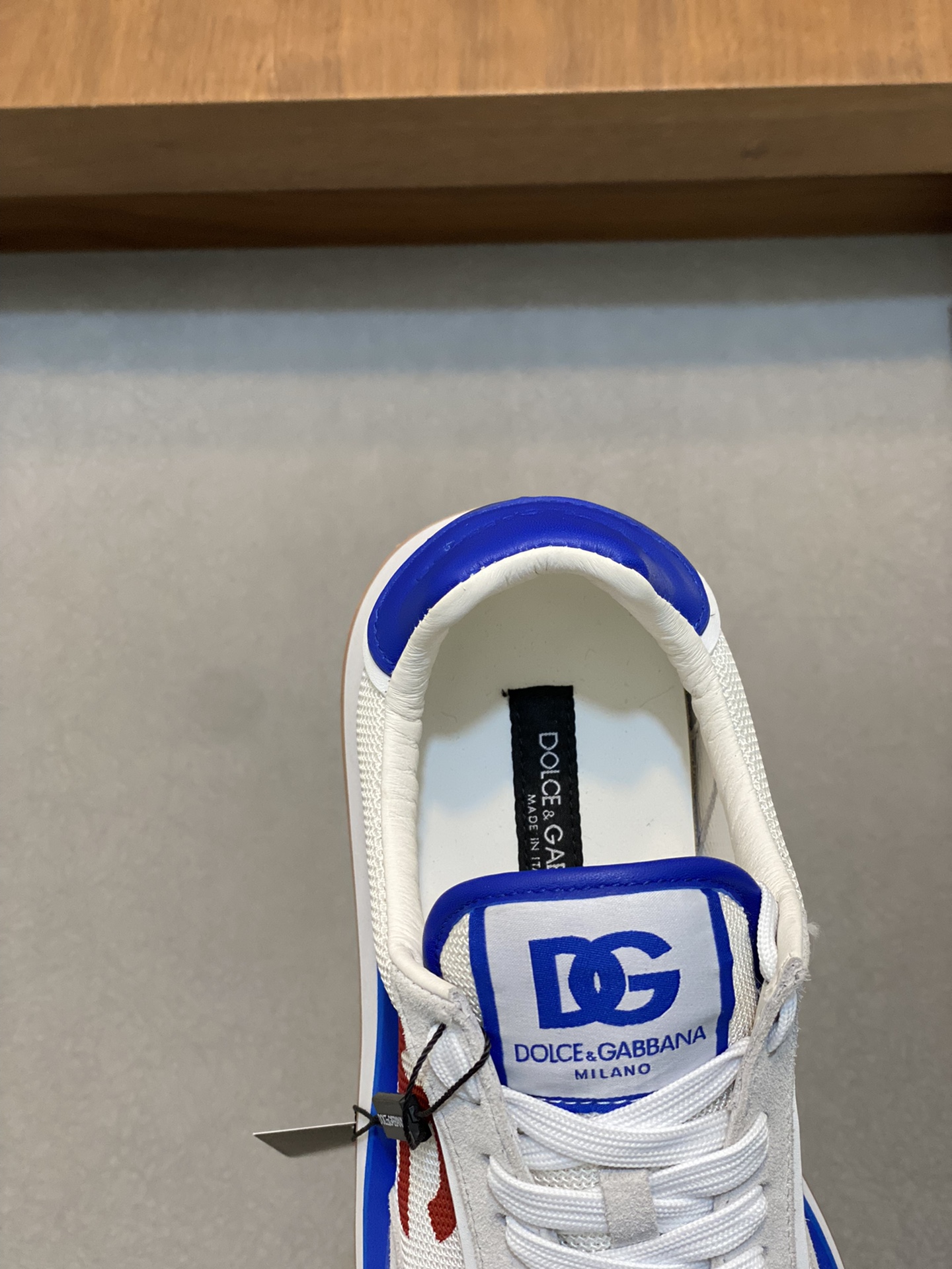 --Nuevo--Dolce&Gabbana--DG de gama alta de los hombres zapatos deportivo-casual. Mostrador superior 
