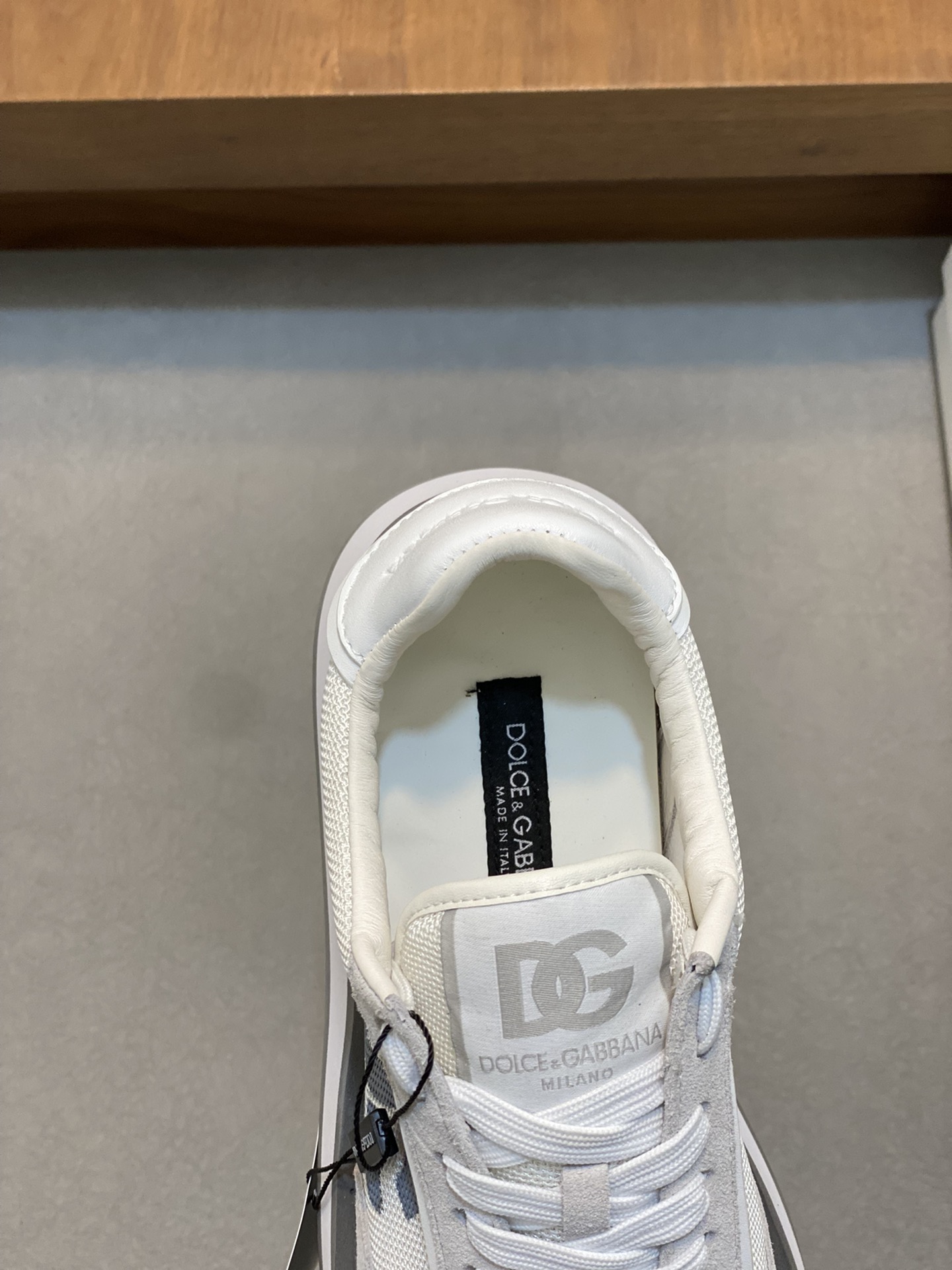 --Nuevo--Dolce&Gabbana--DG de gama alta de los hombres zapatos deportivo-casual. Mostrador superior 