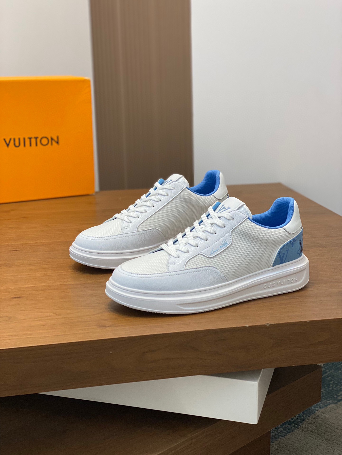 [Louis Vuitton] Louis Vuitton - Calidad de gama alta Original único - Parte superior: cuero de becer