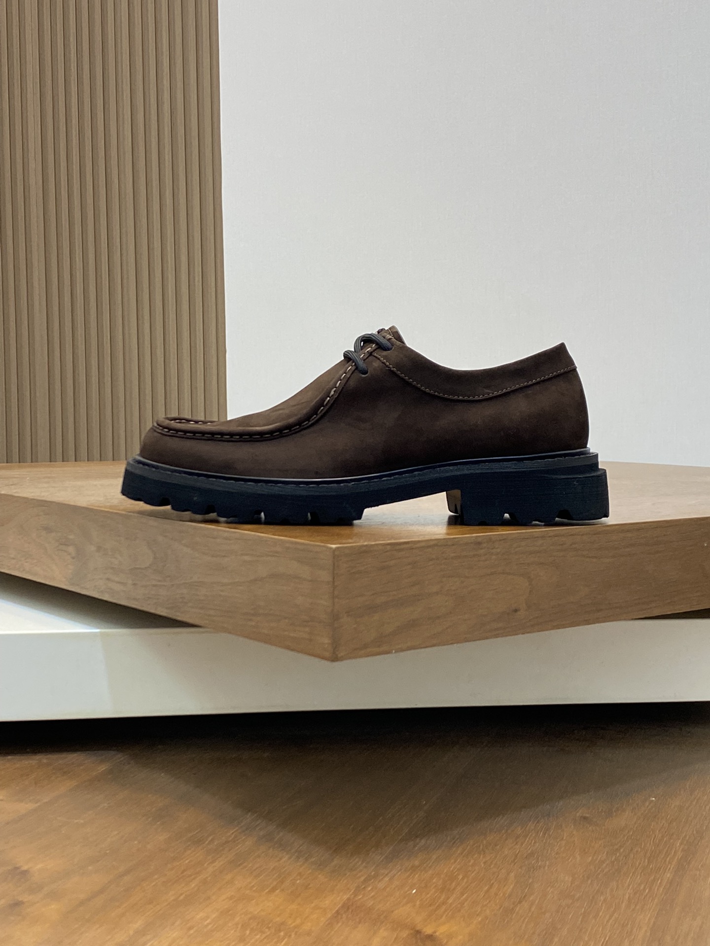[Ferragamo] zapatos de hombre, de alta calidad, artículos de primera, parte superior de piel de vaca