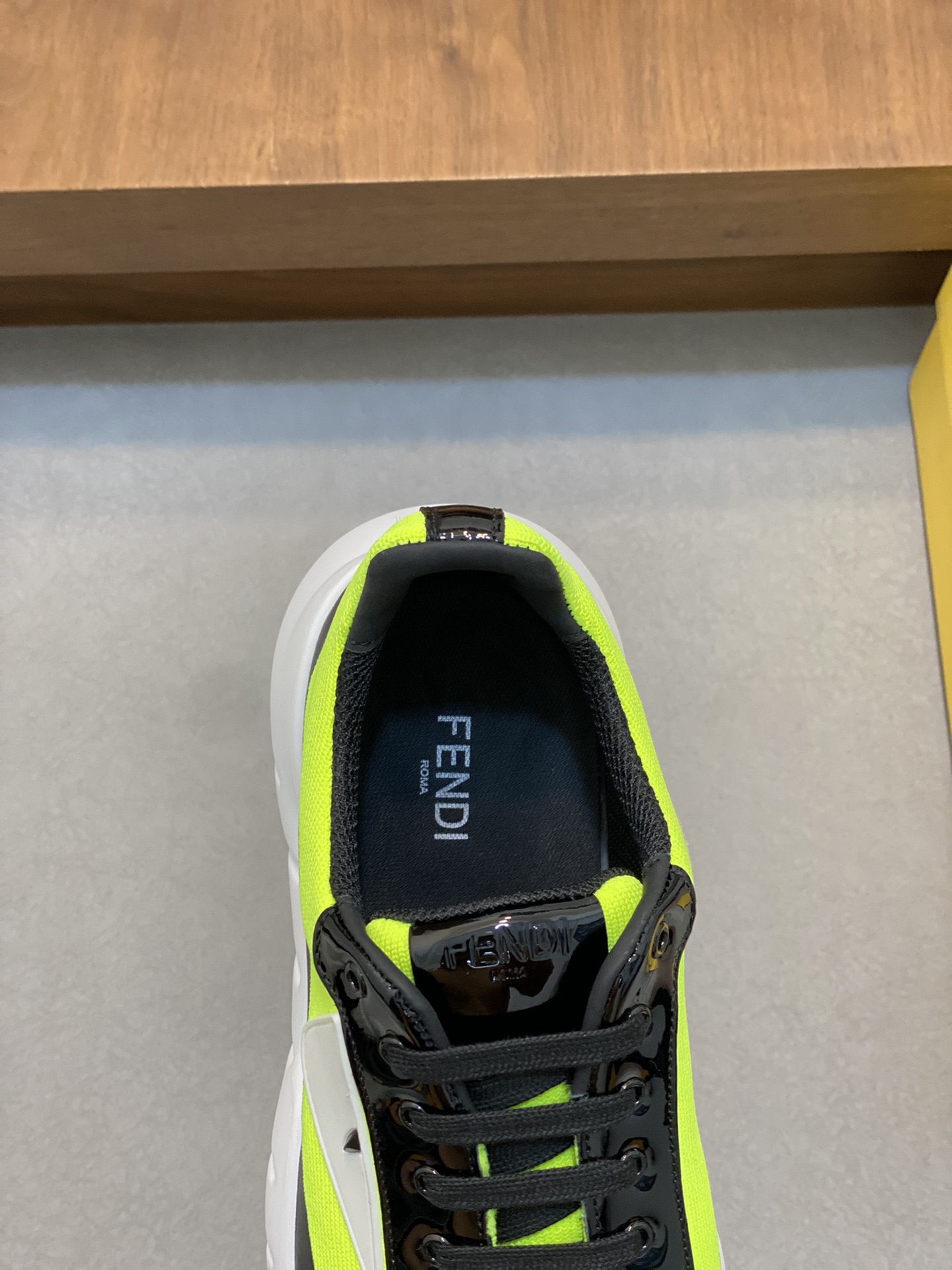Fendi Style Leather Men's Shoes style reference detail image 7 from source 781807