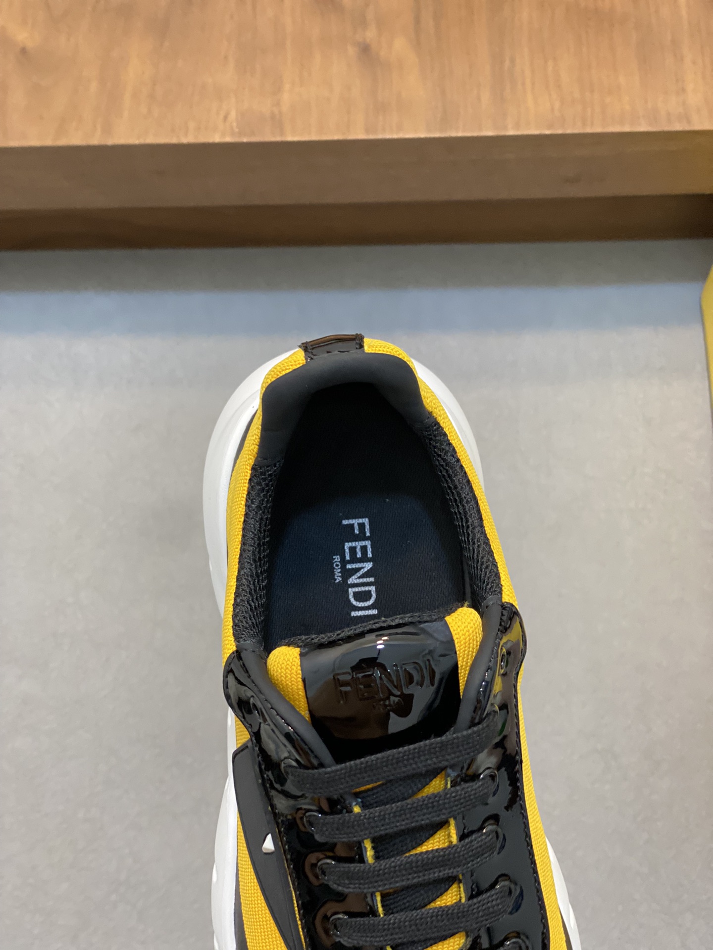 Fendi Style Leather Men's Shoes style reference detail image 7 from source 781798