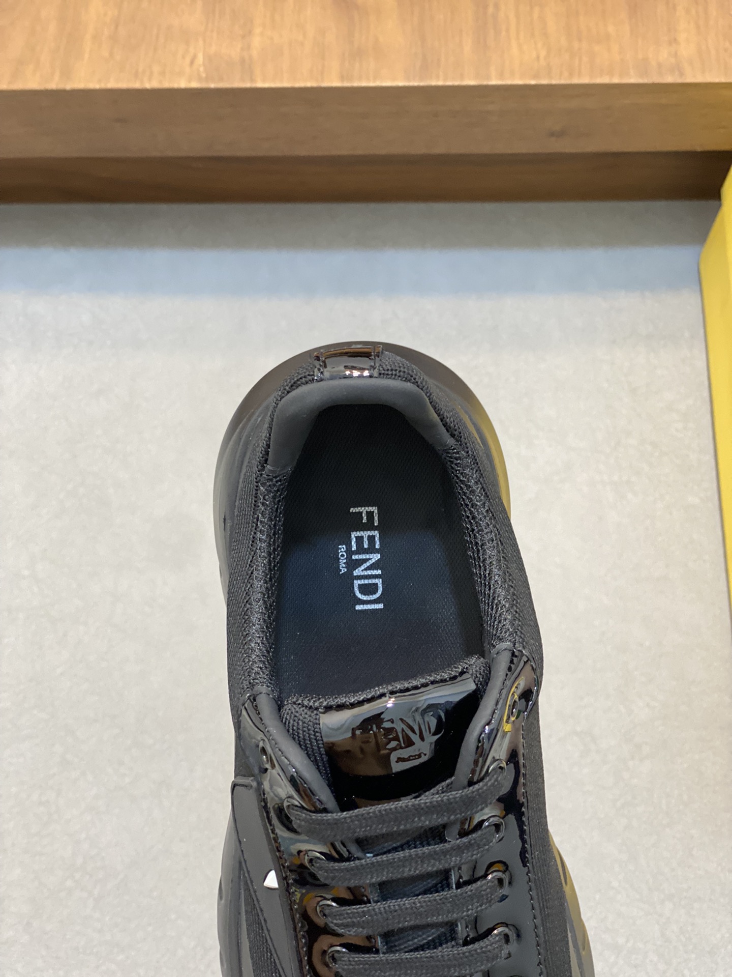 Fendi Style Leather Men's Shoes style reference detail image 7 from source 781811
