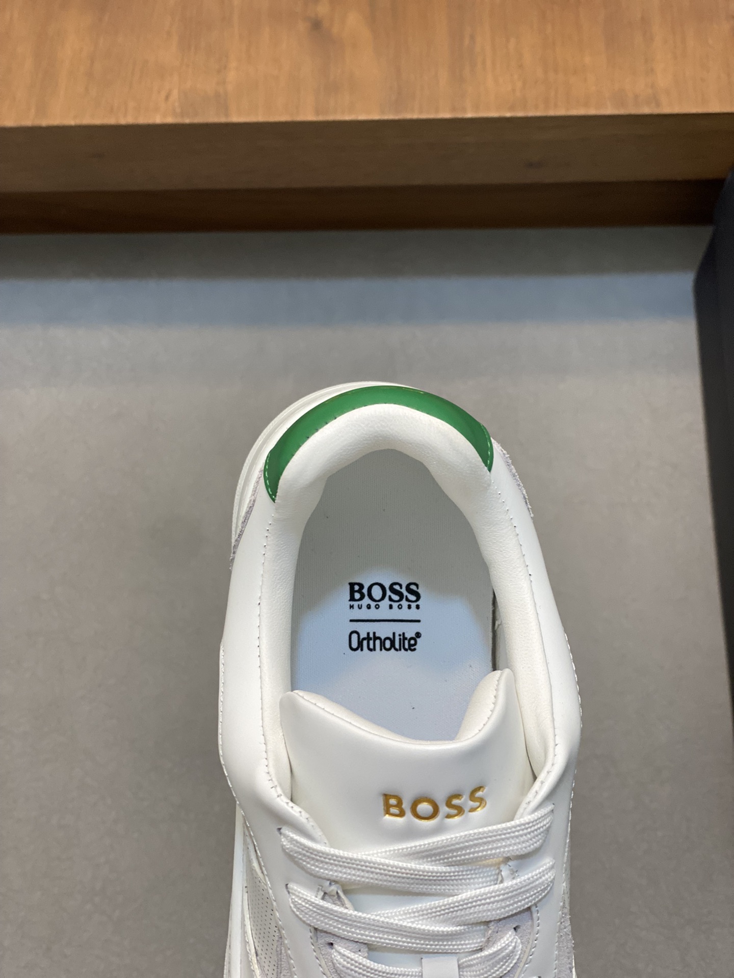 Boss entrenadores casuales de los hombres, la versión original del molde, la parte superior está hec