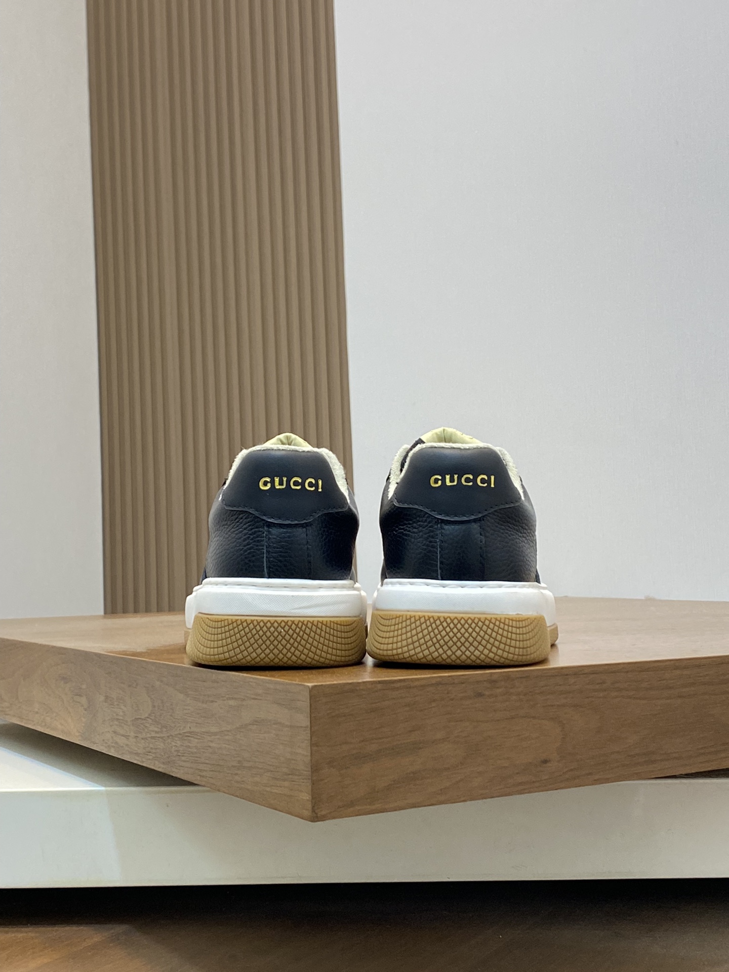 [Gucci] Gucci - Calidad de gama alta Original único - Parte superior: cuero de becerro Nappa, cuero 