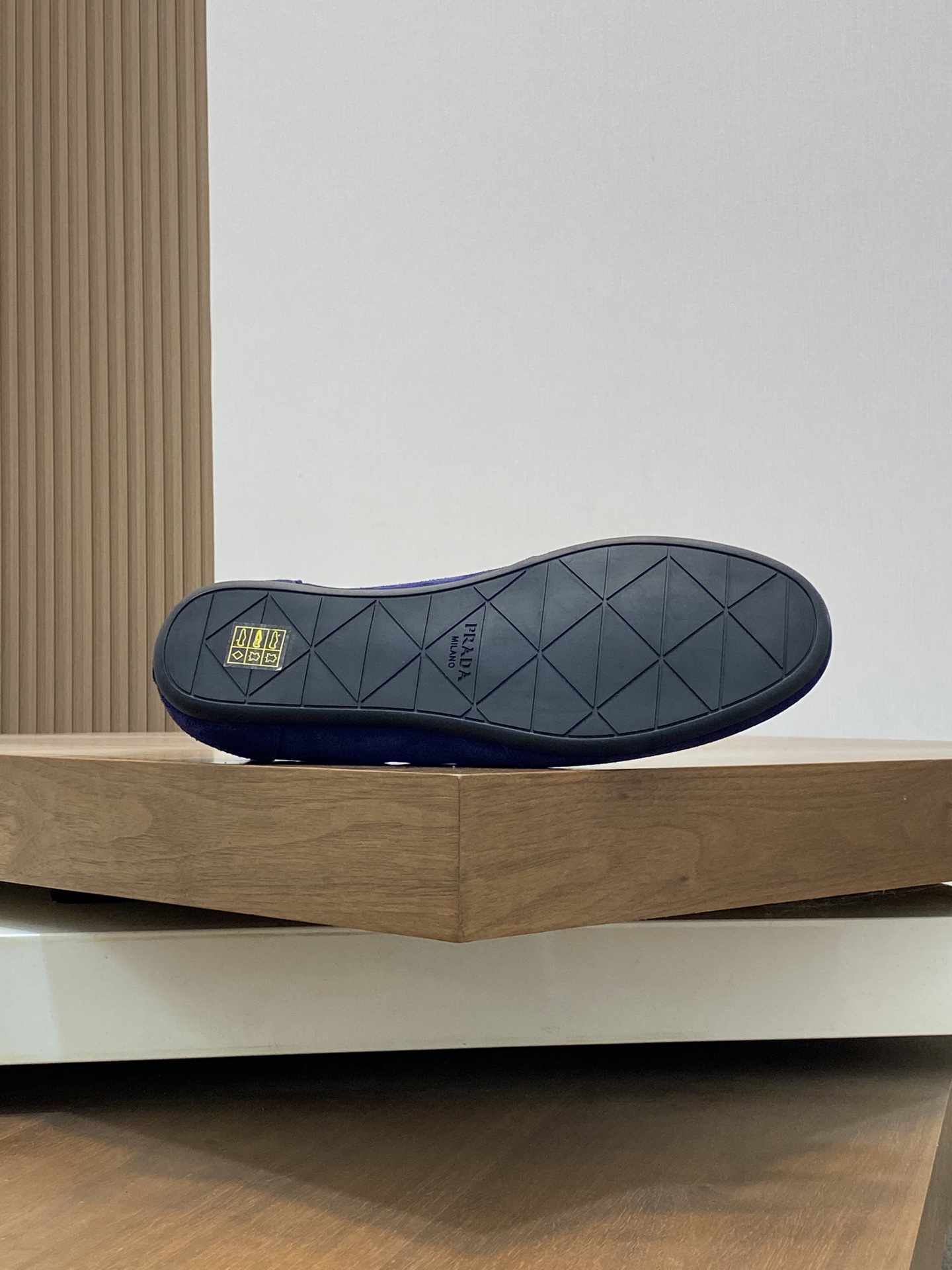 [PRADA] - Calidad de gama alta Original único - Parte superior: piel de becerro de gamuza, lona de m