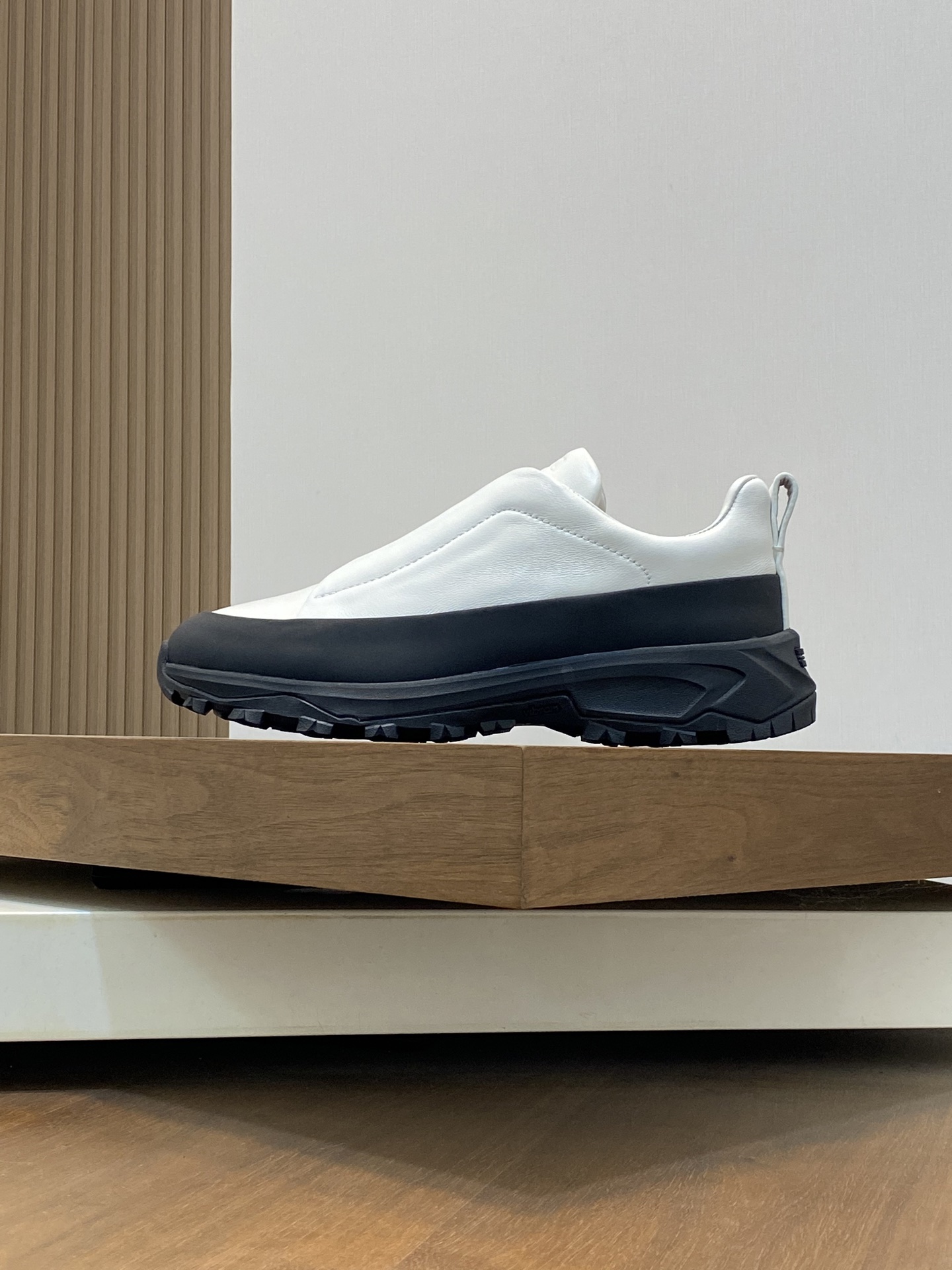 2024Nueva Serie ZEGNA Zegna Zapatos de los hombres de gamuza Triple StitchMonte zapatos casuales de 