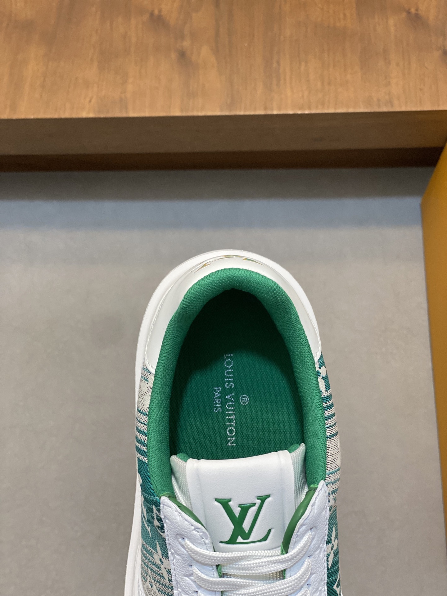 Men's Designer Casual Sneakers in Leather and Canvas with Monogram Detail 8 i1741104749767 5578 0 6