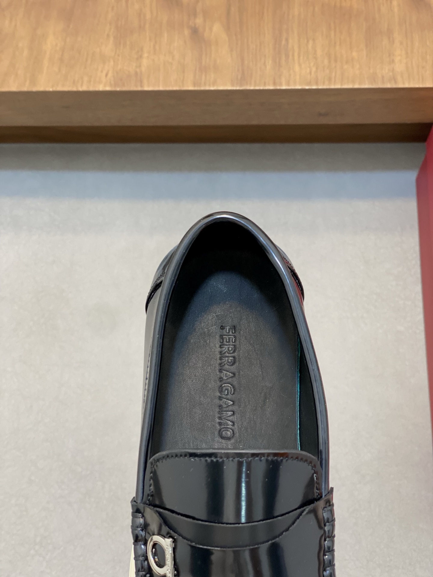 Ferragamo Men's Black Leather Driving Shoes, Imported Leather Upper, Size 39-44 8 i1741553491032 8647 0 6