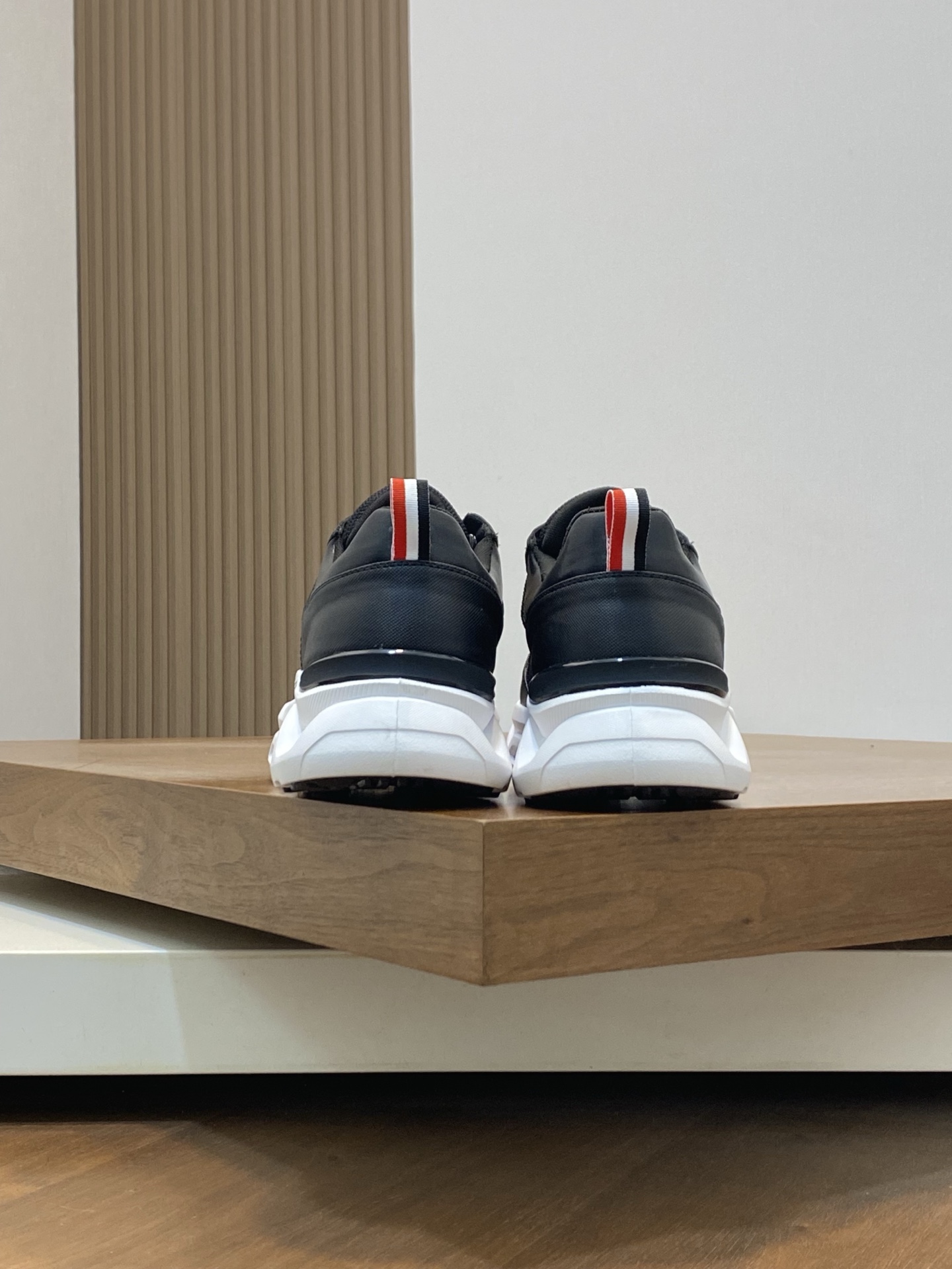 Moncler Men's Black Leather & Neoprene Sneakers - Stylish, Comfortable & Durable 9 i1741624790969 6780 0 7