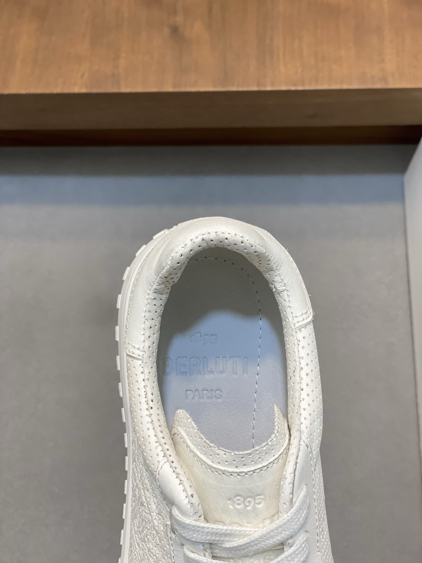 Berluti Men's White Leather Sneakers Handmade Lightweight Shoes Size 39-44 8 i1741709790316 8034 0 6